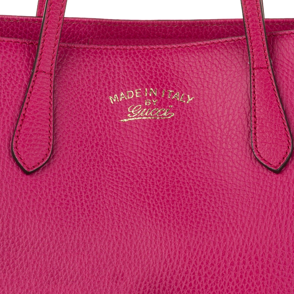 Gucci Swing Leather Tote Bag (SHG-33856)