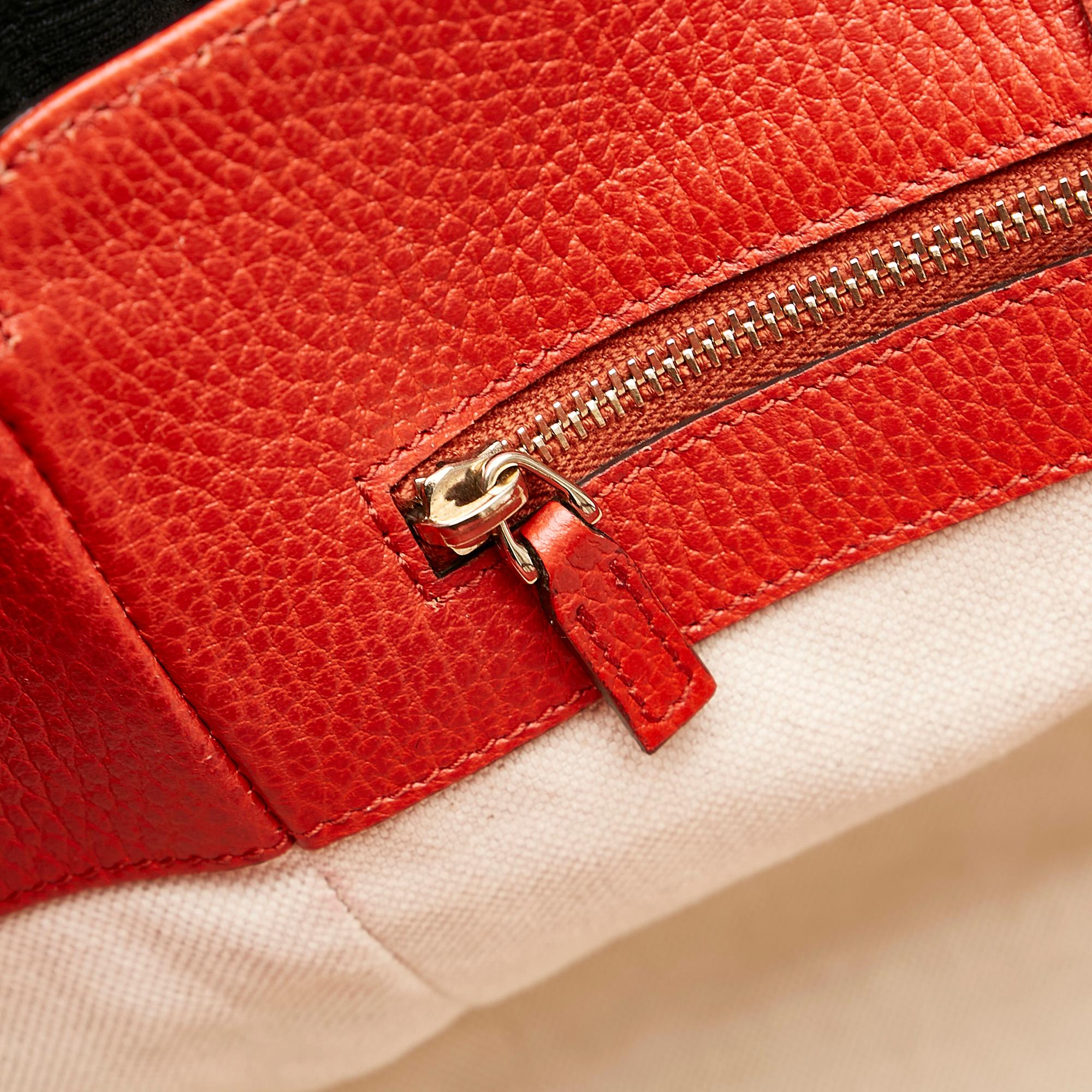 Gucci Swing Leather Tote Bag (SHG-34157)