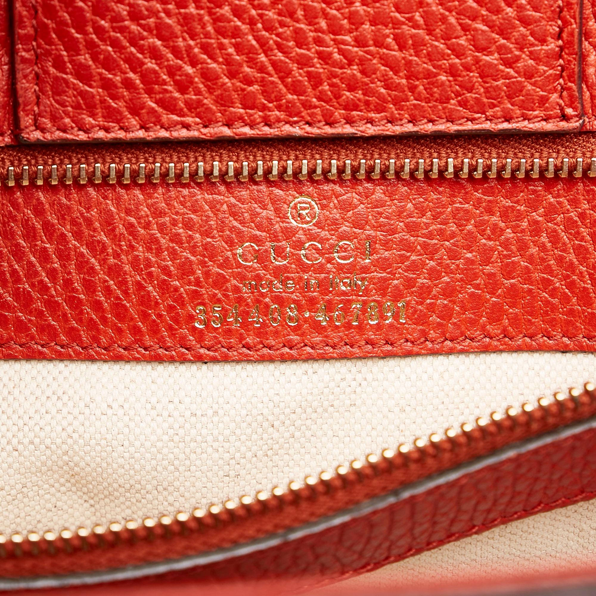 Gucci Swing Leather Tote Bag (SHG-34157)