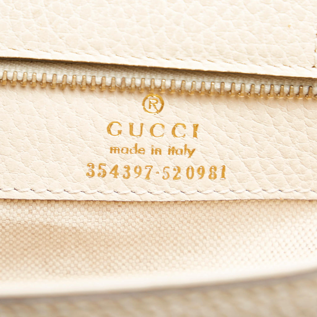 Gucci Swing Leather Tote Bag (SHG-35659)