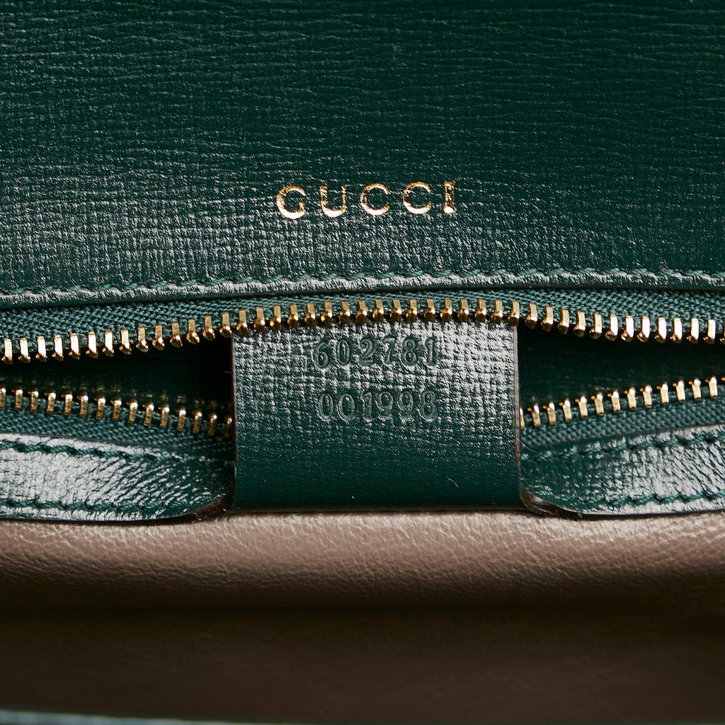 Gucci Sylvie 1969 Leather Satchel (SHG-37211)
