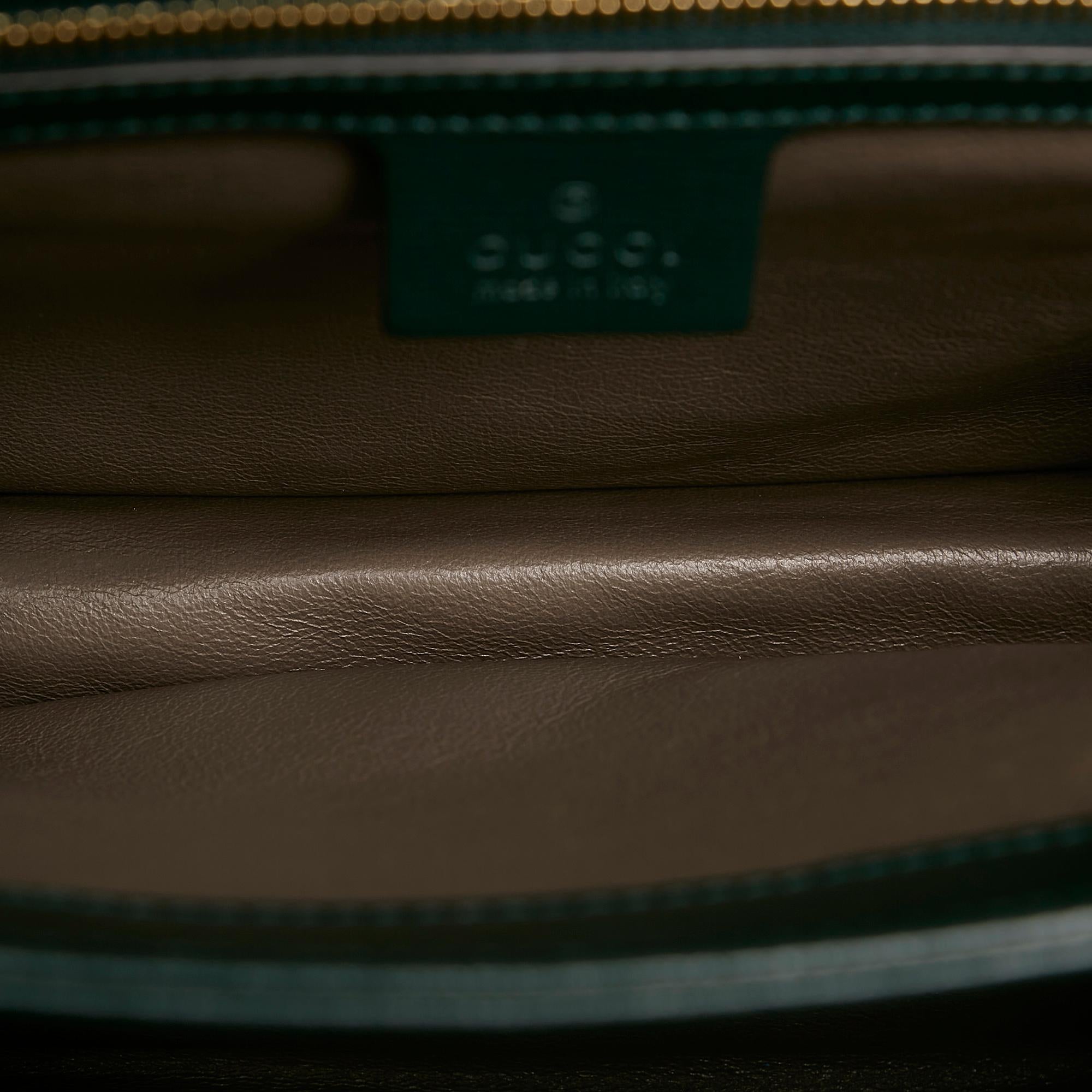 Gucci Sylvie 1969 Leather Satchel (SHG-37211)