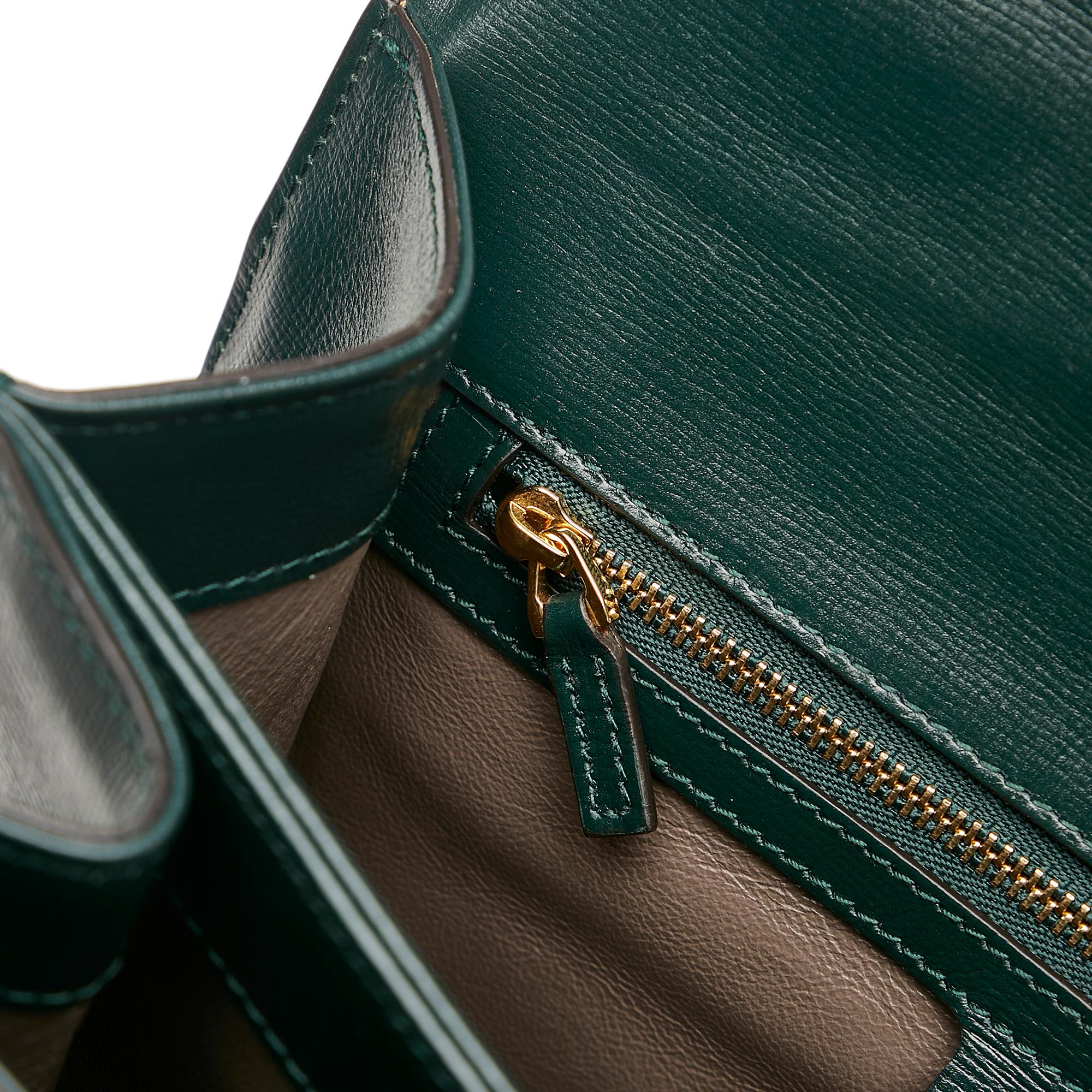 Gucci Sylvie 1969 Leather Satchel (SHG-wXrkS4)
