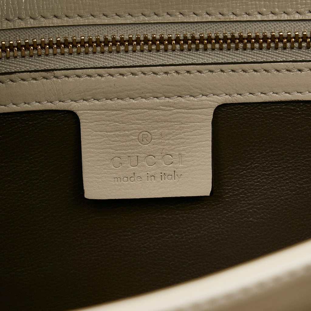 Gucci Sylvie 1969 Leather Satchel (SHG-XLLZGR)