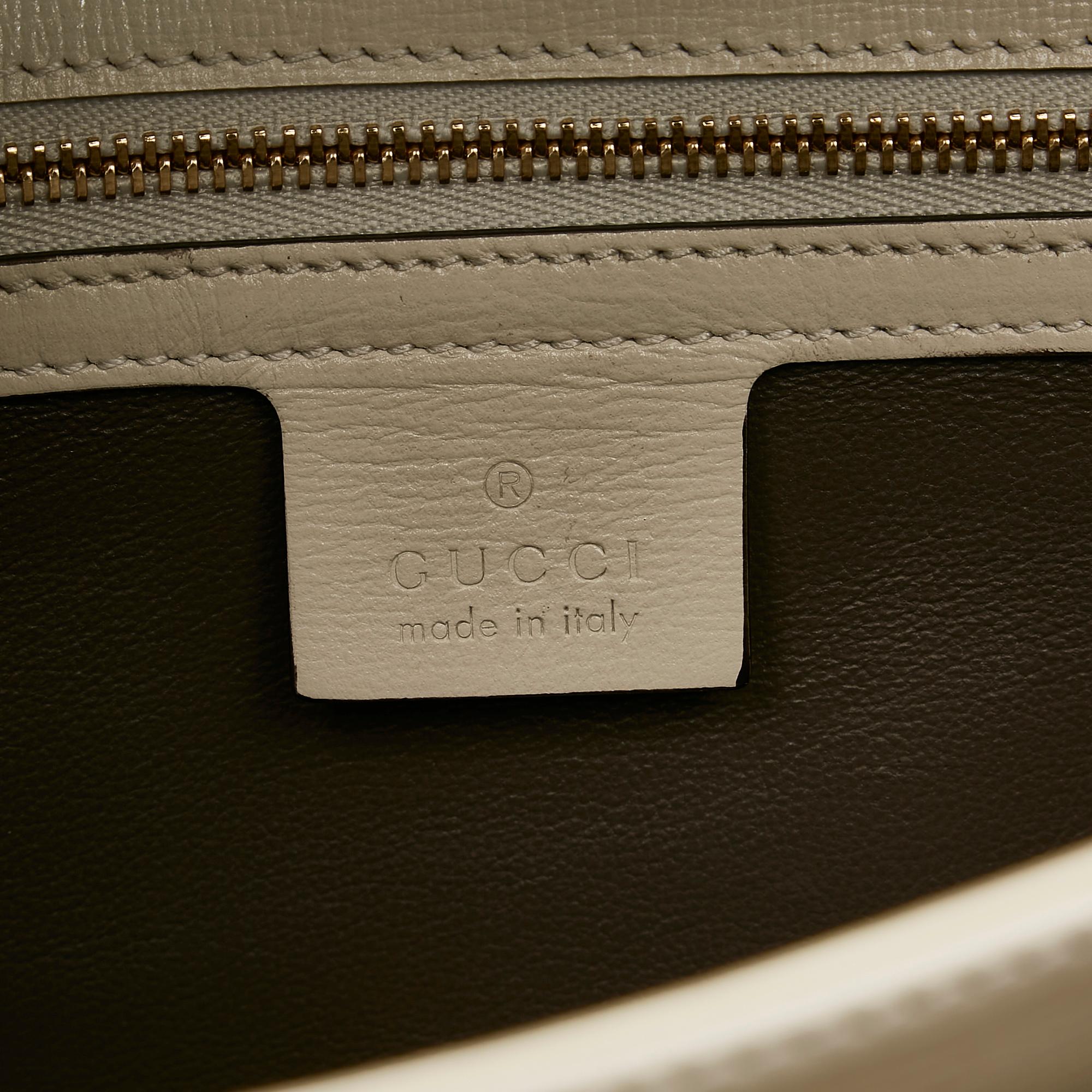 Gucci Sylvie 1969 Leather Satchel (SHG-XLLZGR)