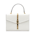 Gucci Sylvie 1969 Leather Satchel (SHG-XLLZGR)