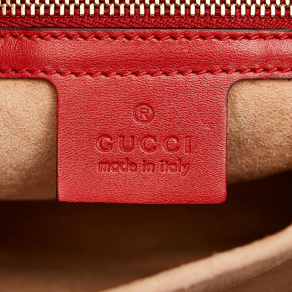 Gucci Sylvie Leather Satchel (SHG-36704)