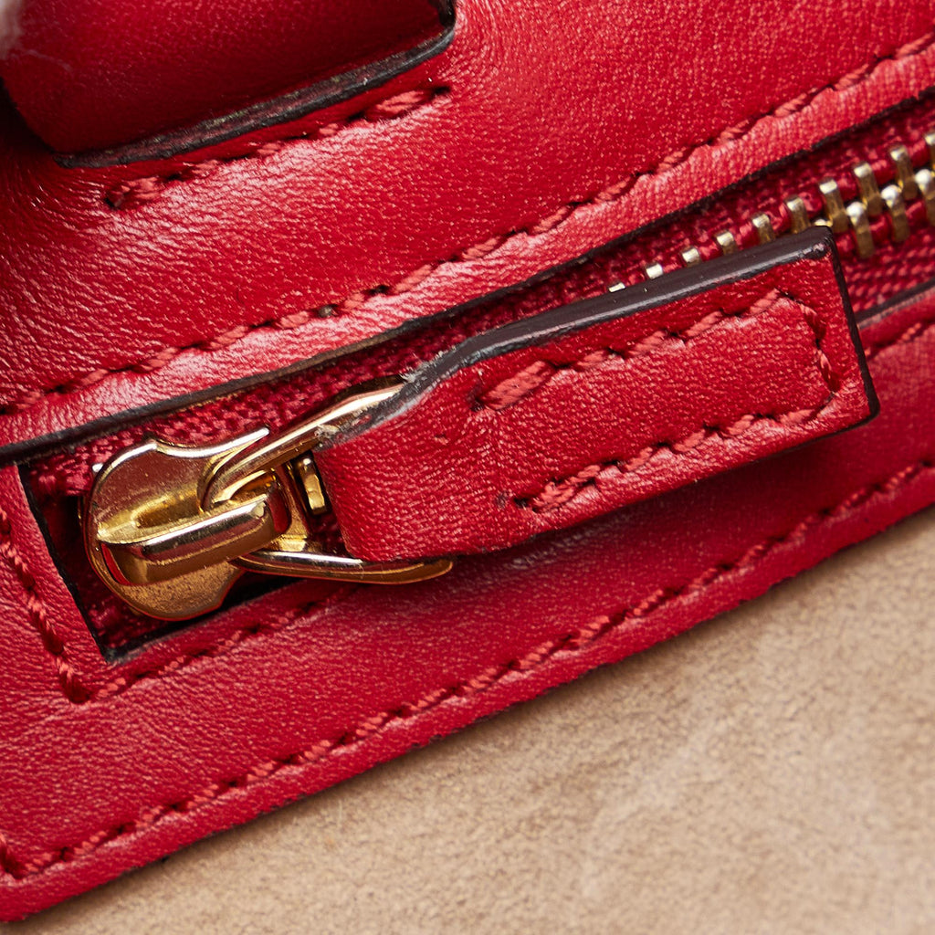 Gucci Sylvie Web Top Handle Satchel