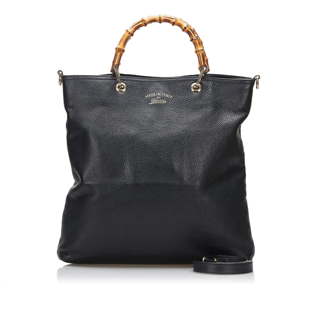Gucci Tall Bamboo Shopper (SHG-niUYGq)