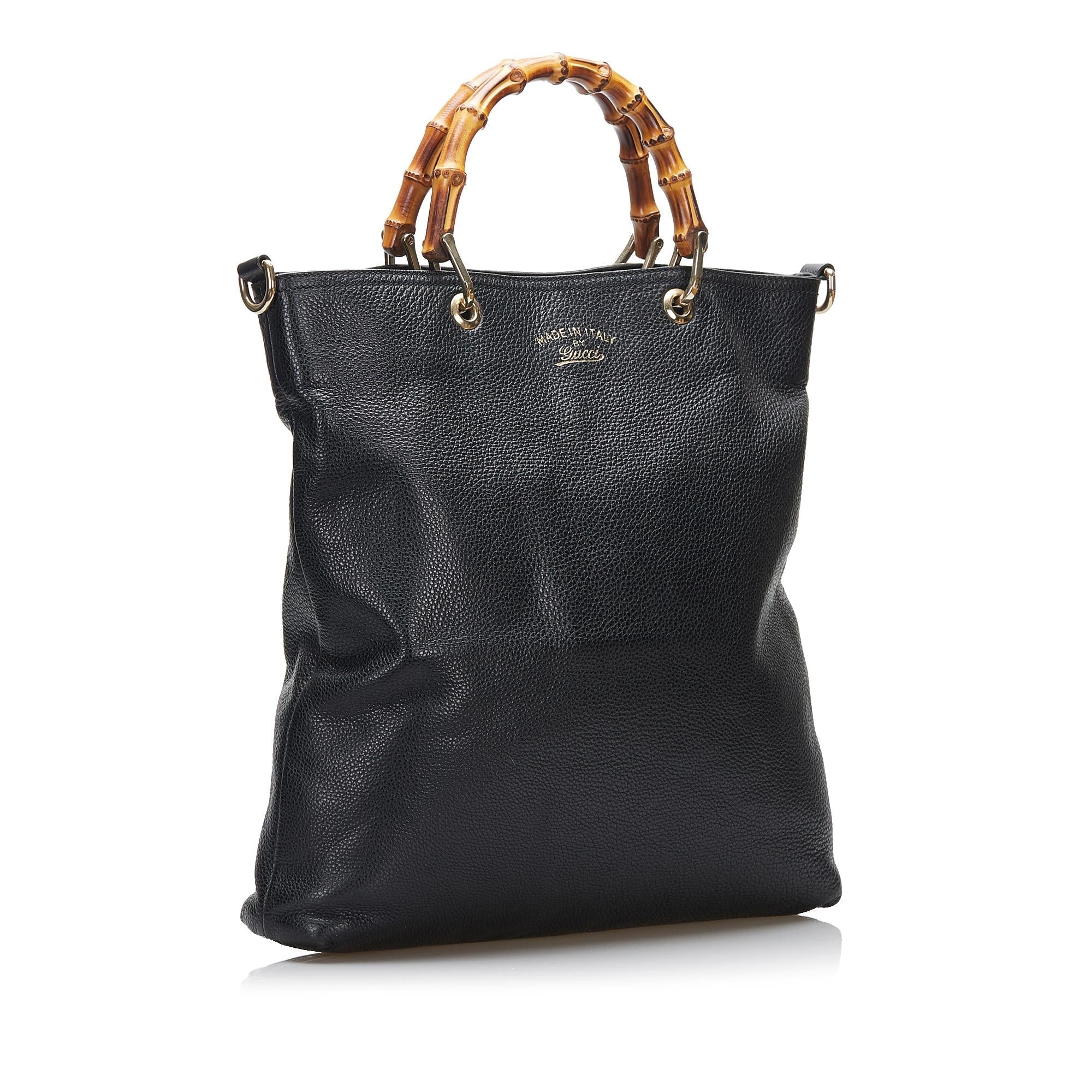 Gucci Tall Bamboo Shopper (SHG-niUYGq)