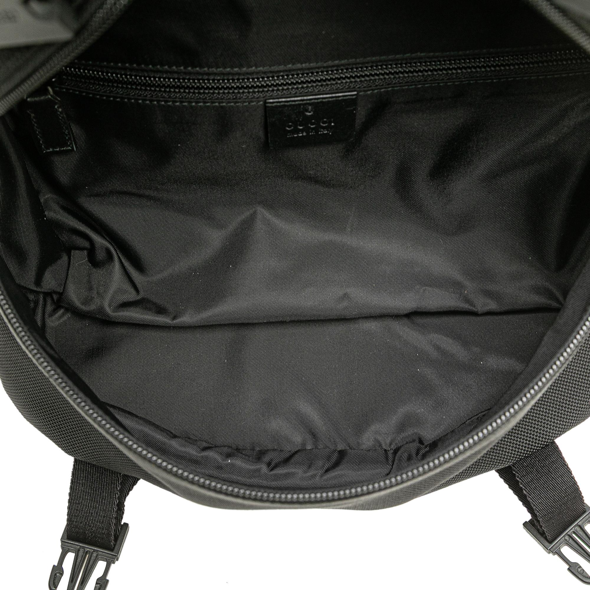 Gucci Techno Canvas Web Belt Bag