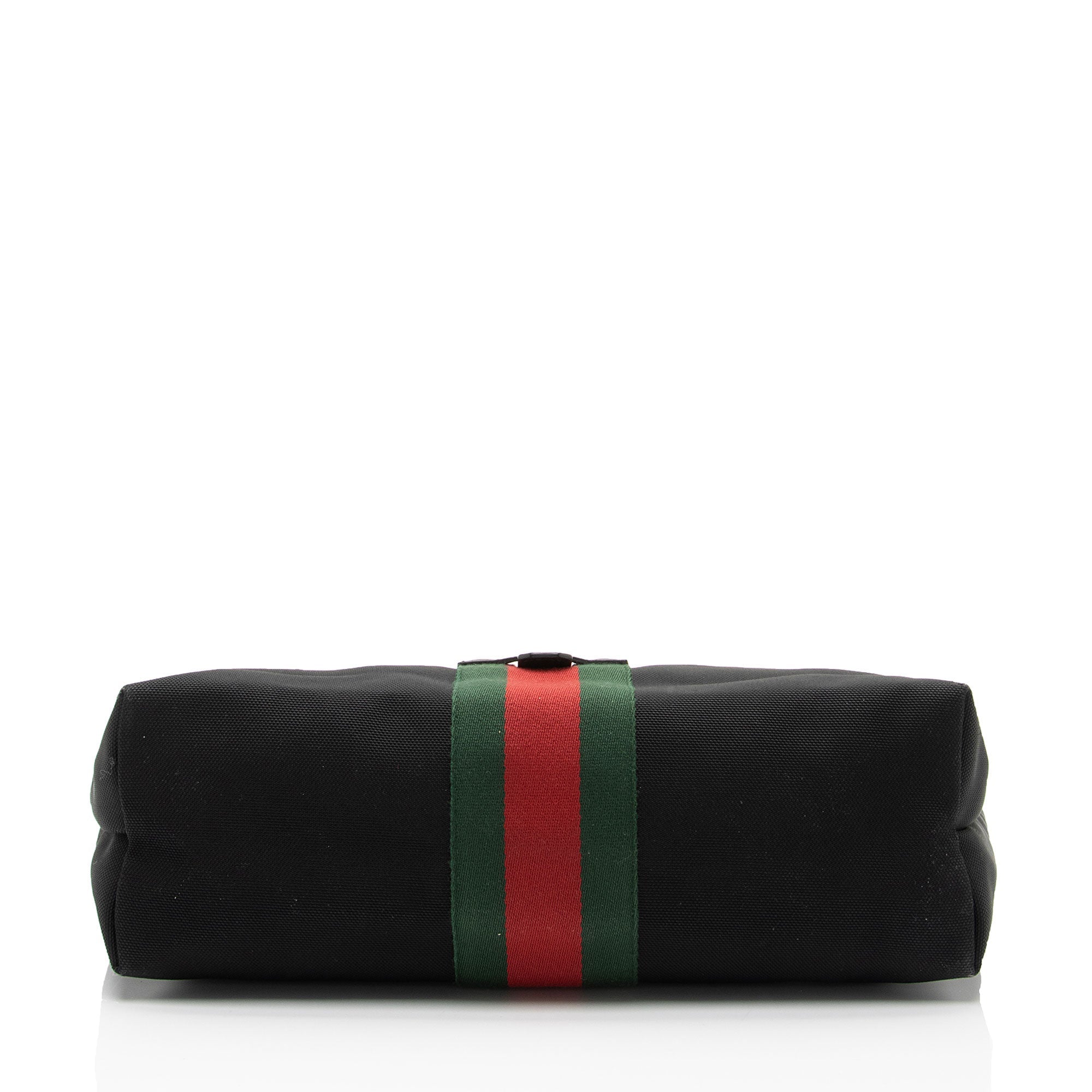 Gucci Techno Canvas Web Buckle Large Tote