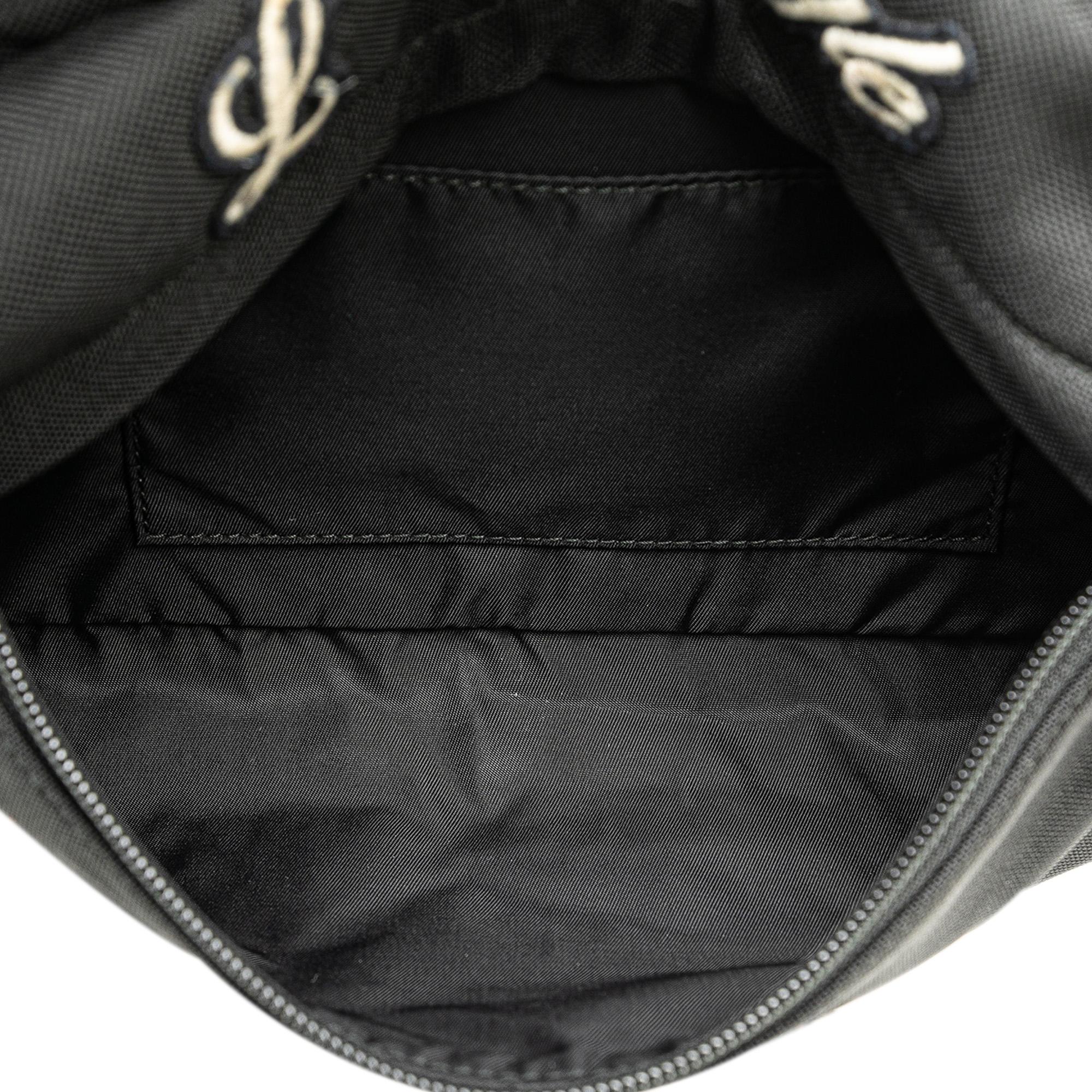 Gucci Techno Canvas Web L Aveugle Par Amour Embroidered Belt Bag