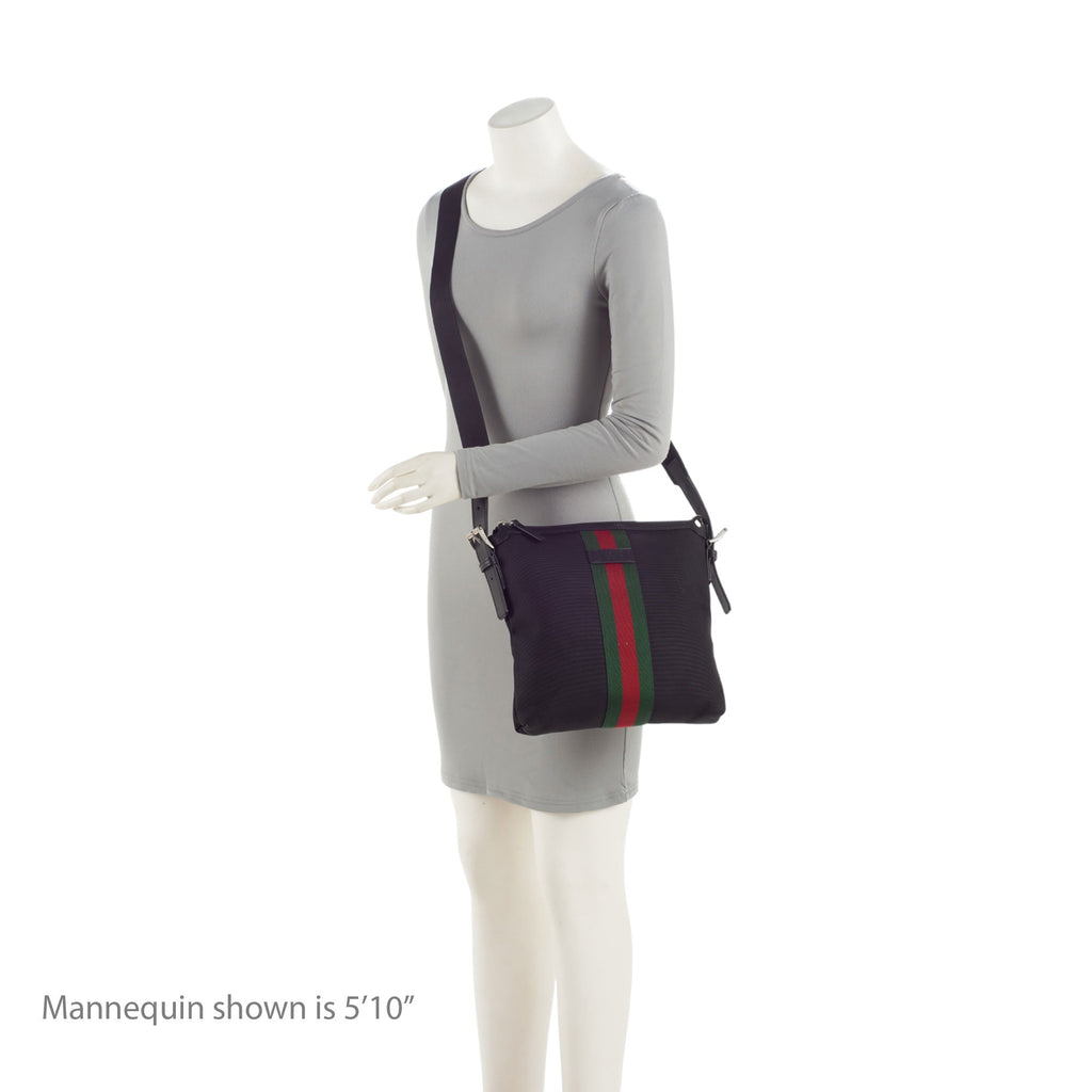 Gucci Techno Canvas Web Messenger Bag (SHF-hSj6G8)
