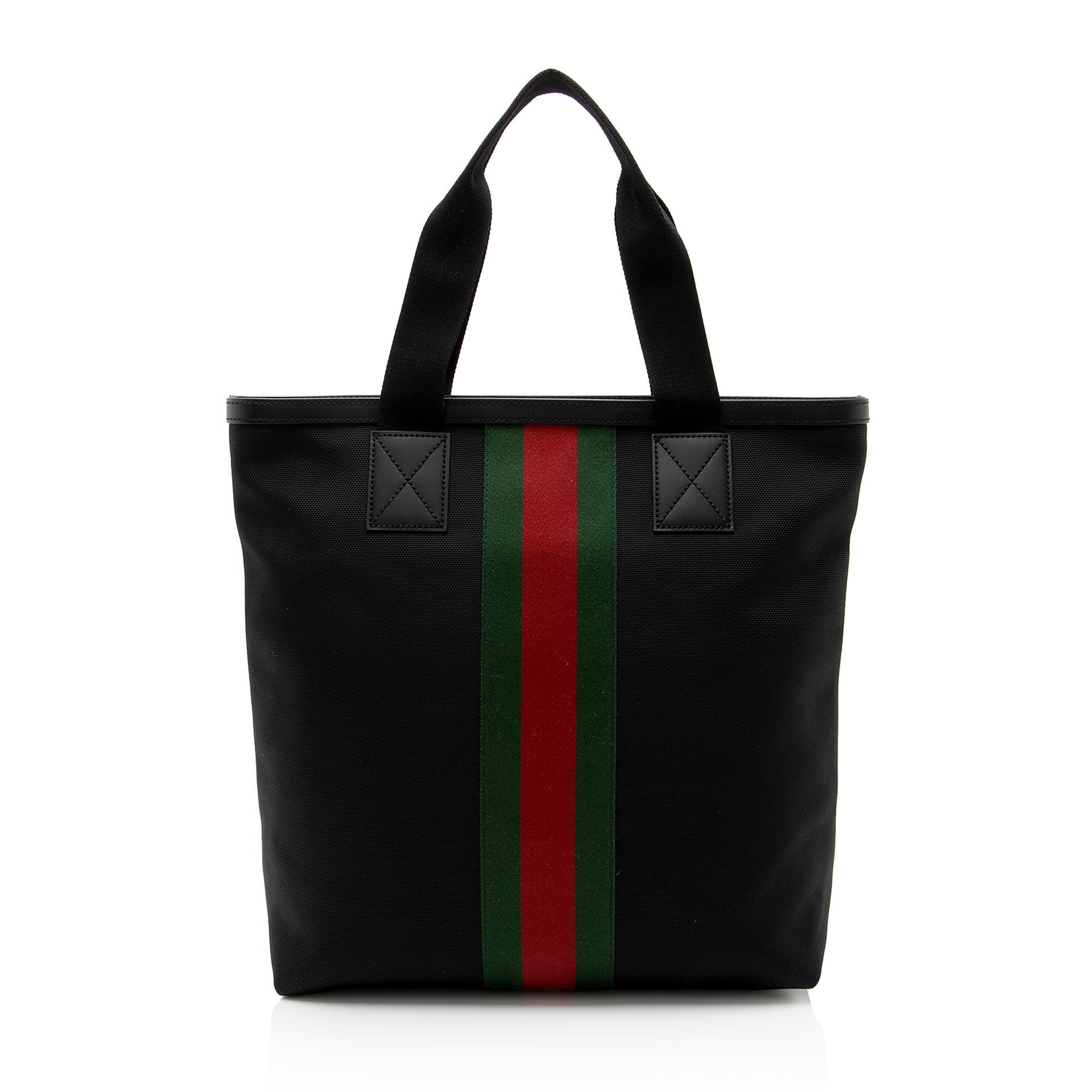 Gucci Techno Canvas Web Tote (SHF-5flfJ8)