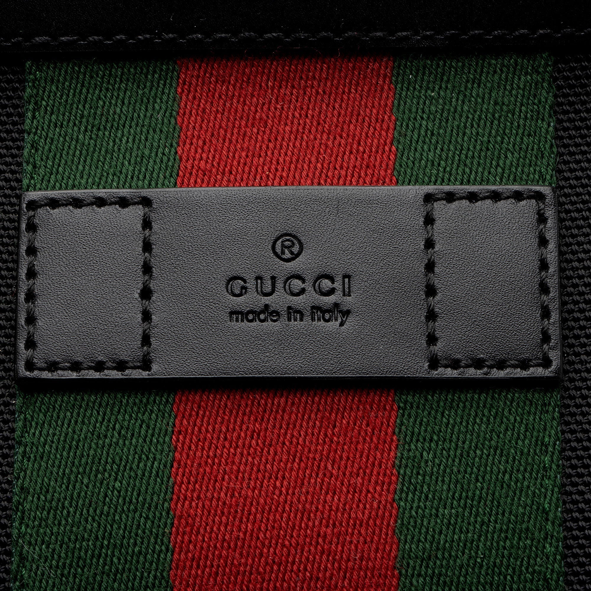 Gucci Techno Canvas Web Tote (SHF-5flfJ8)
