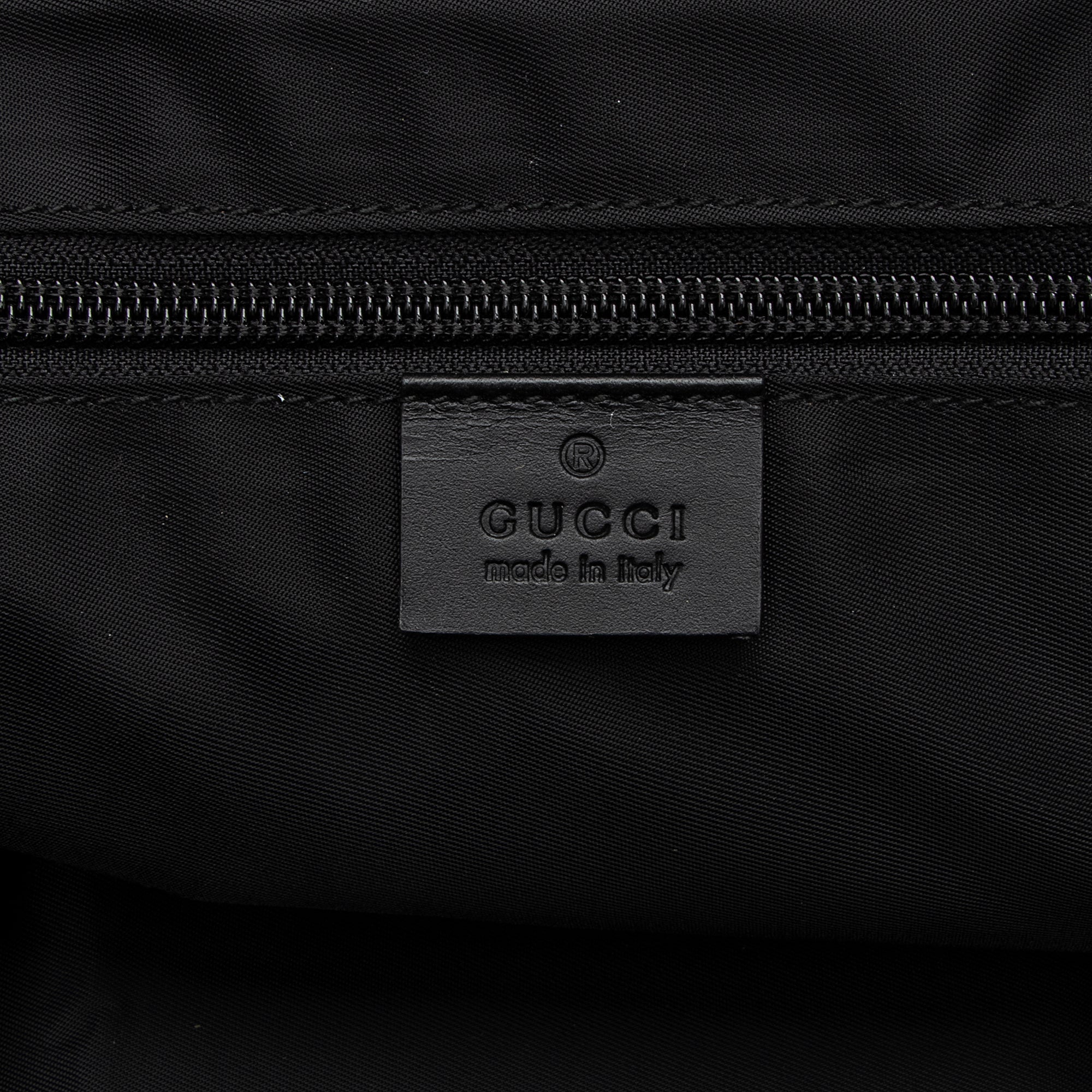Gucci Techno Canvas Web Travel Duffle Bag (SHF-23259)