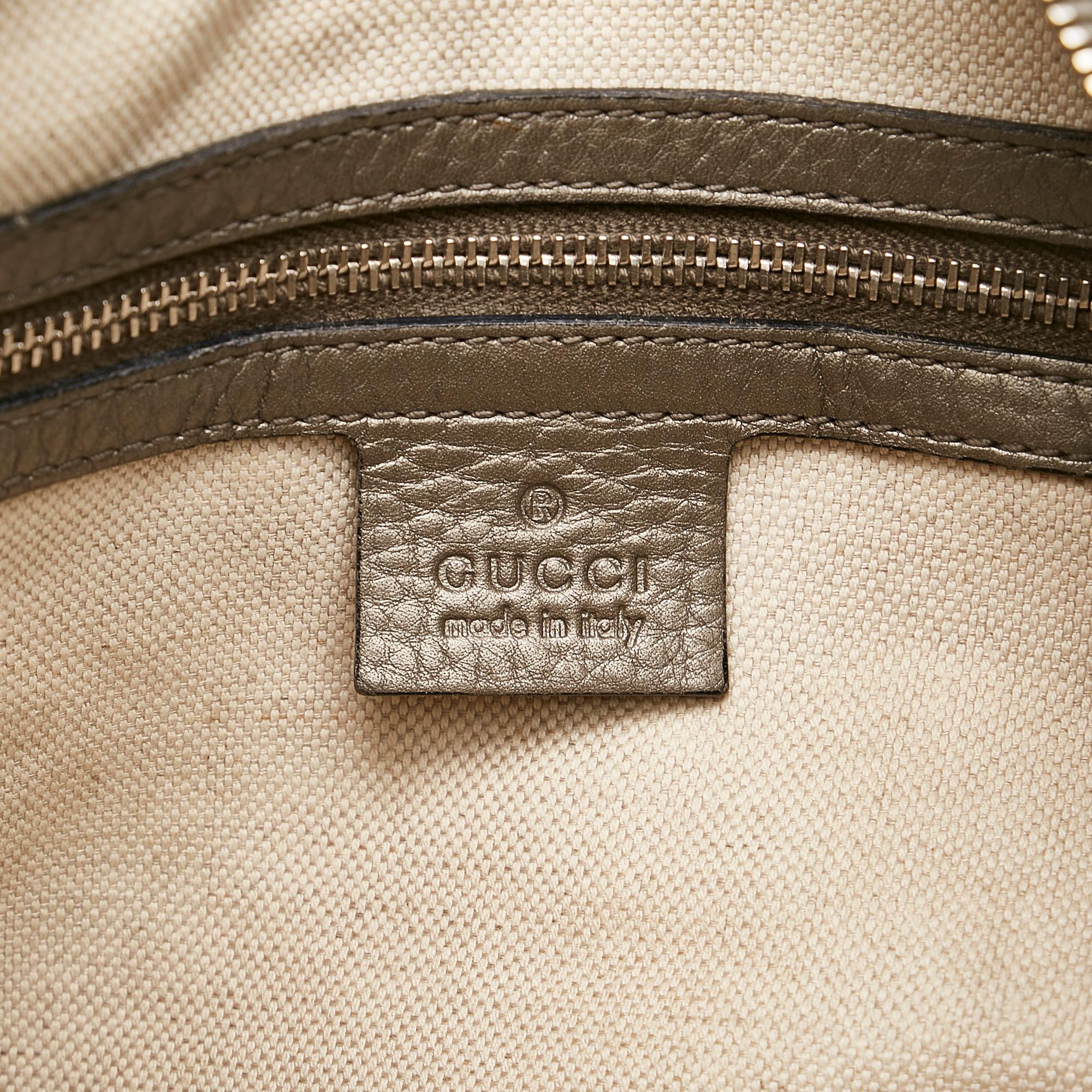 Gucci Techno Horsebit Hobo Bag (SHG-33787)