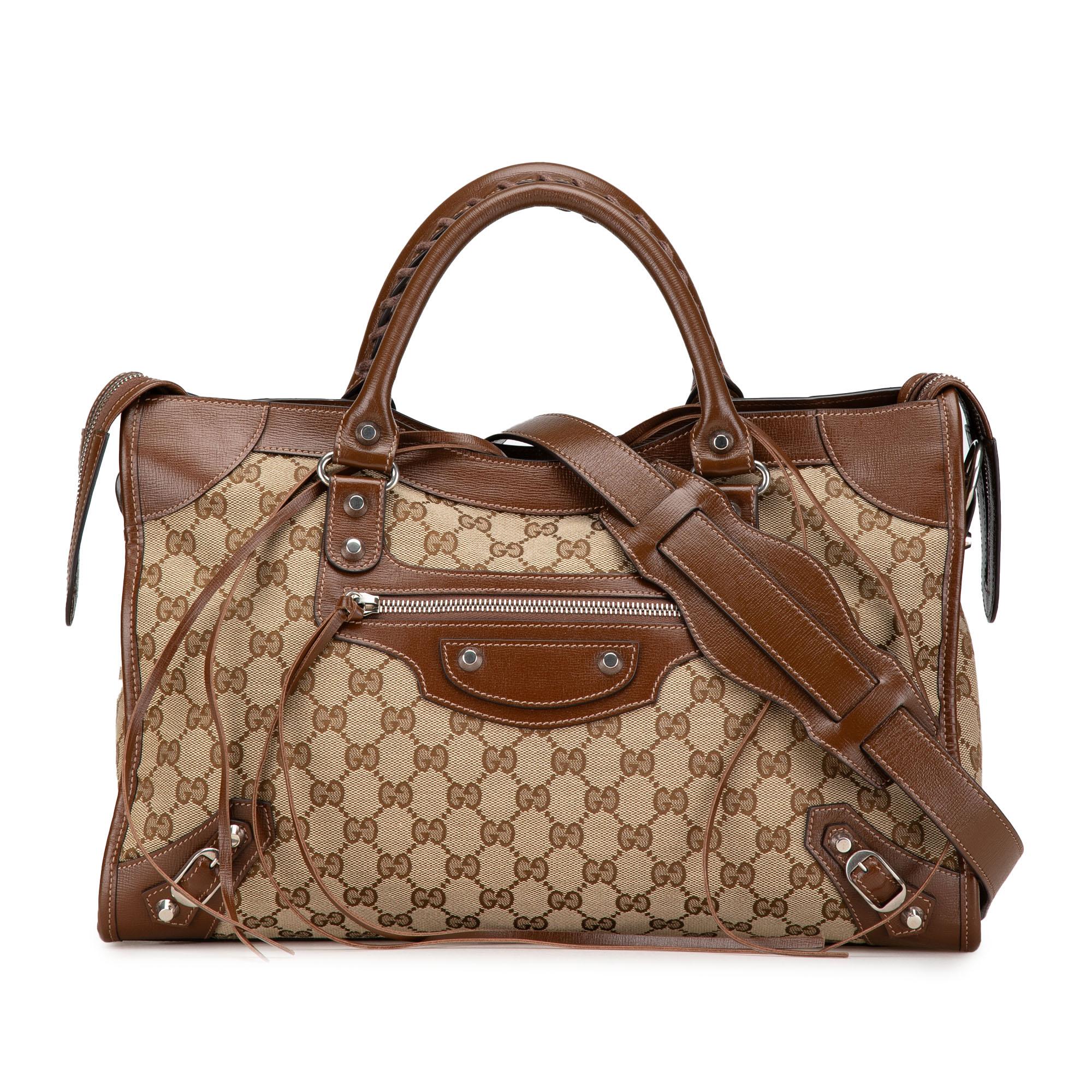 Gucci The Hacker Project GG Canvas Neo Classic Satchel