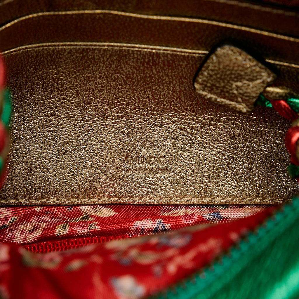 Gucci Trapuntata Leather Crossbody Bag (SHG-29305)