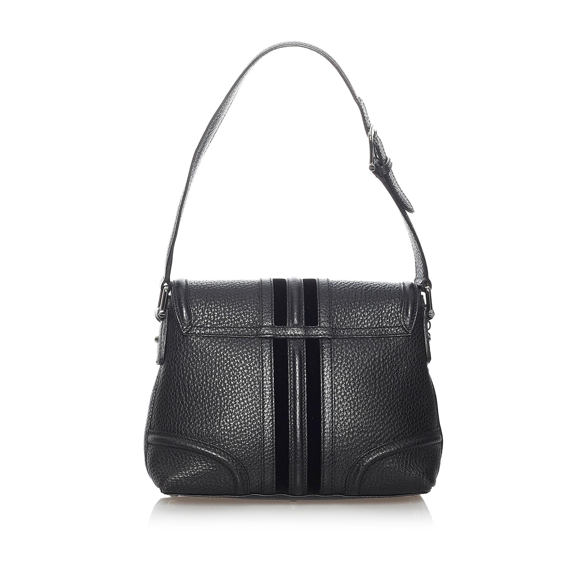 Gucci Treasure Leather Shoulder Bag (SHG-30288)