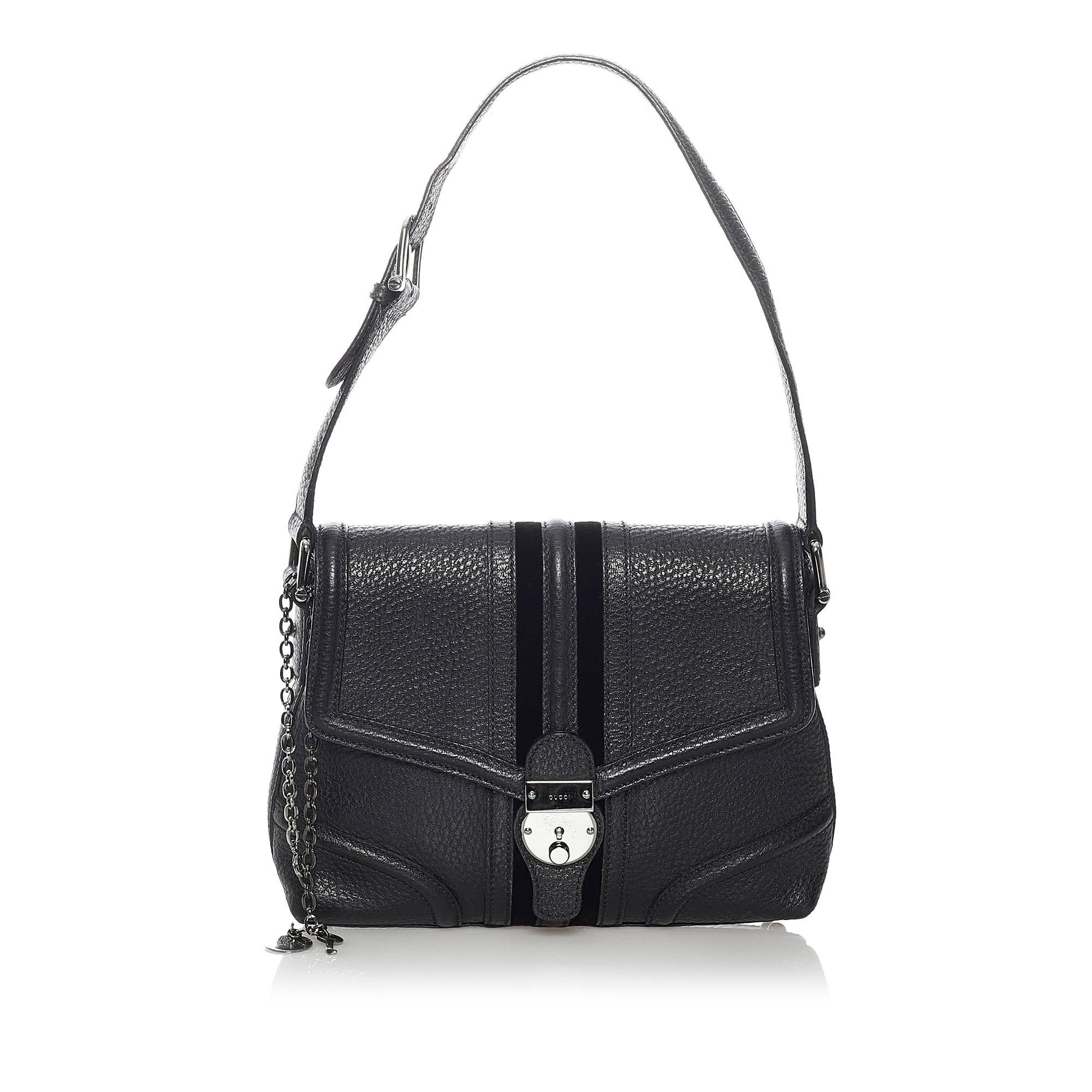 Gucci Treasure Leather Shoulder Bag (SHG-30288)