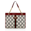 Gucci Tweed Rajah Large Tote (SHF-17206)