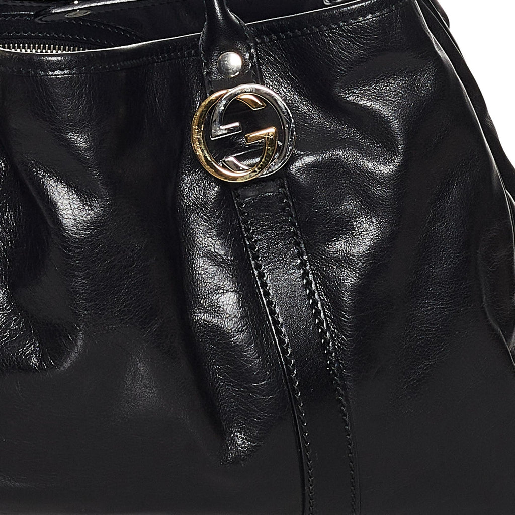Gucci Twin Leather Tote Bag (SHG-33680)