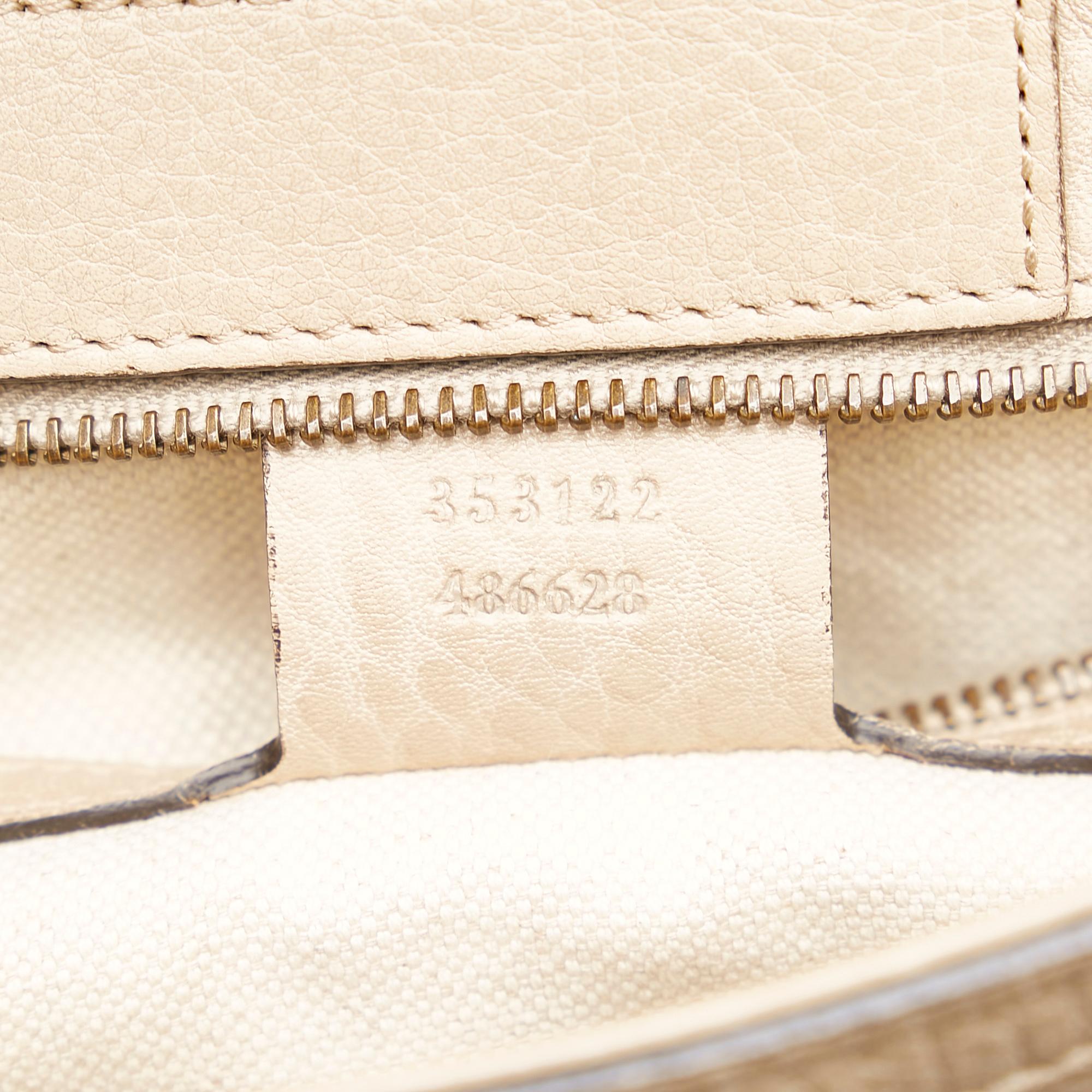 Gucci Twins Leather Tote Bag (SHG-32733)