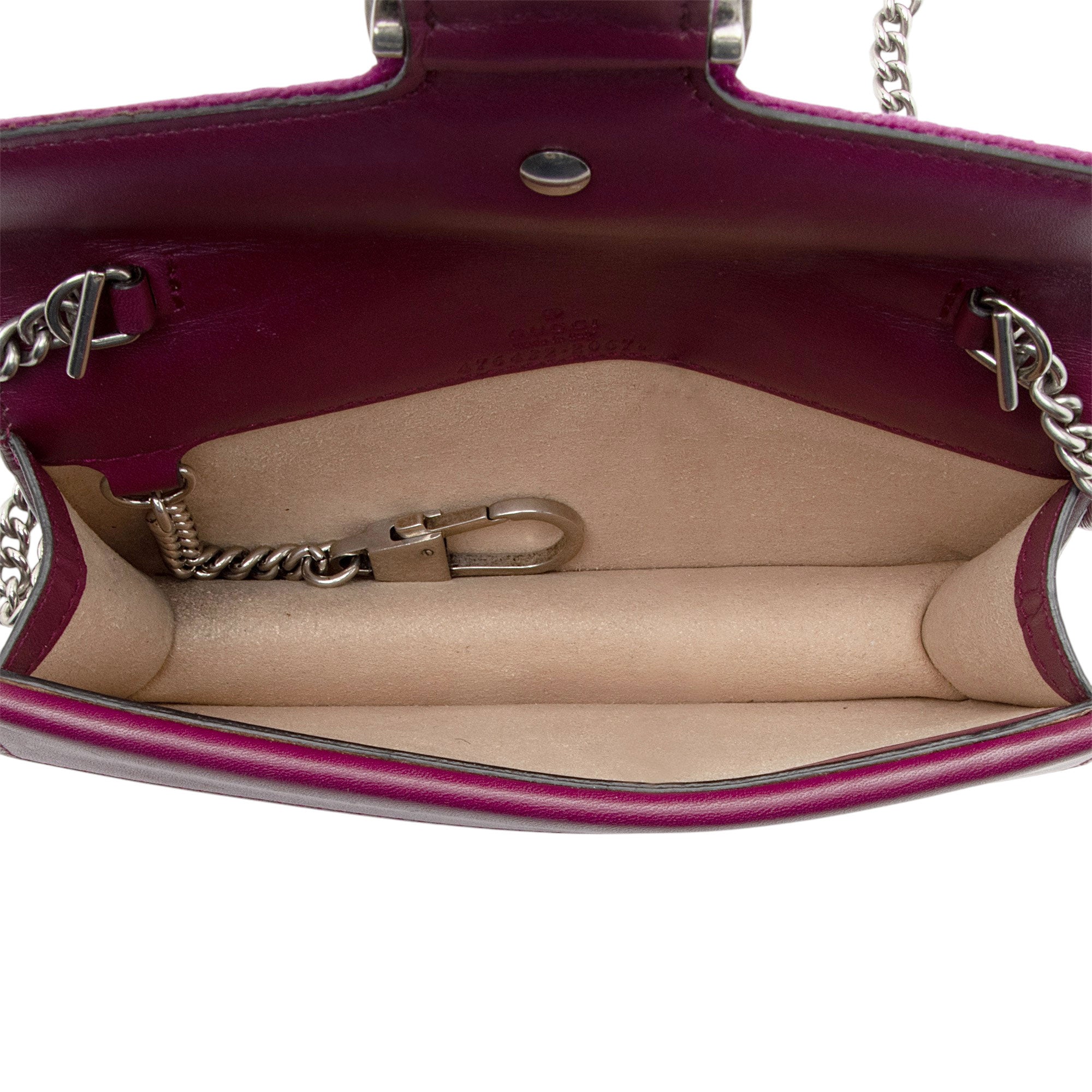 Gucci Velvet Dionysus Super Mini Bag (SHF-p2rCnJ)