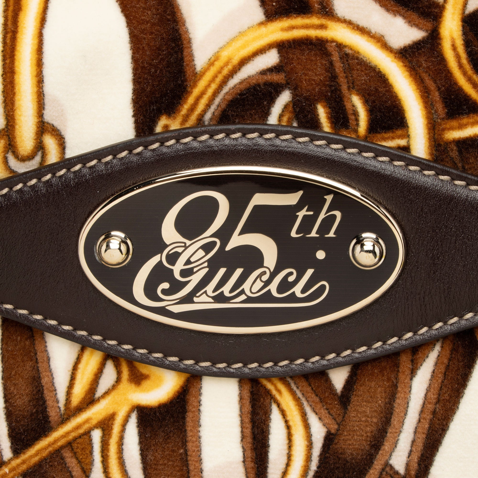 Gucci Velvet Horsebit 85th Anniversary Large Hobo (SHF-ojw6md)