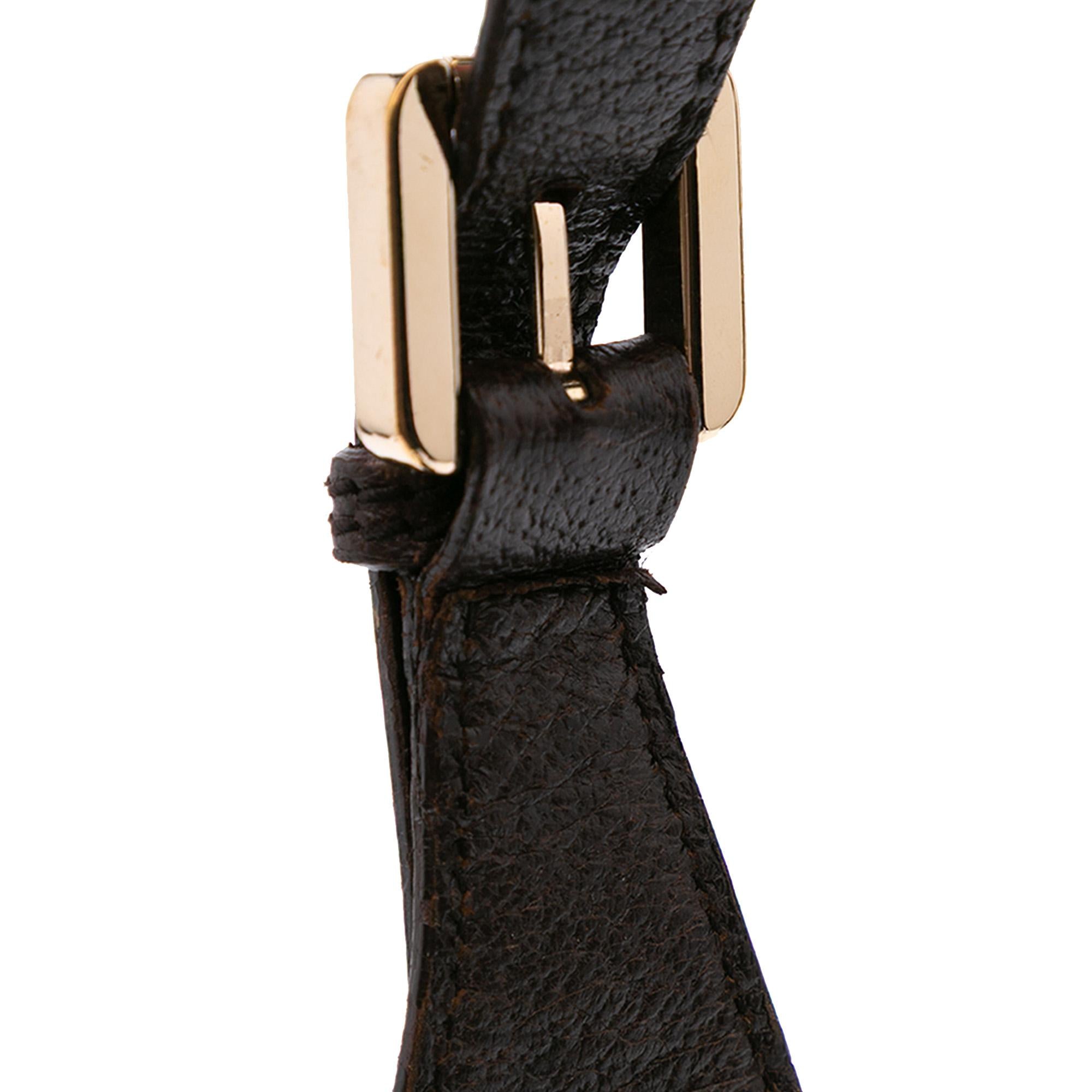 Gucci Velvet Horsebit Web Punch Hobo
