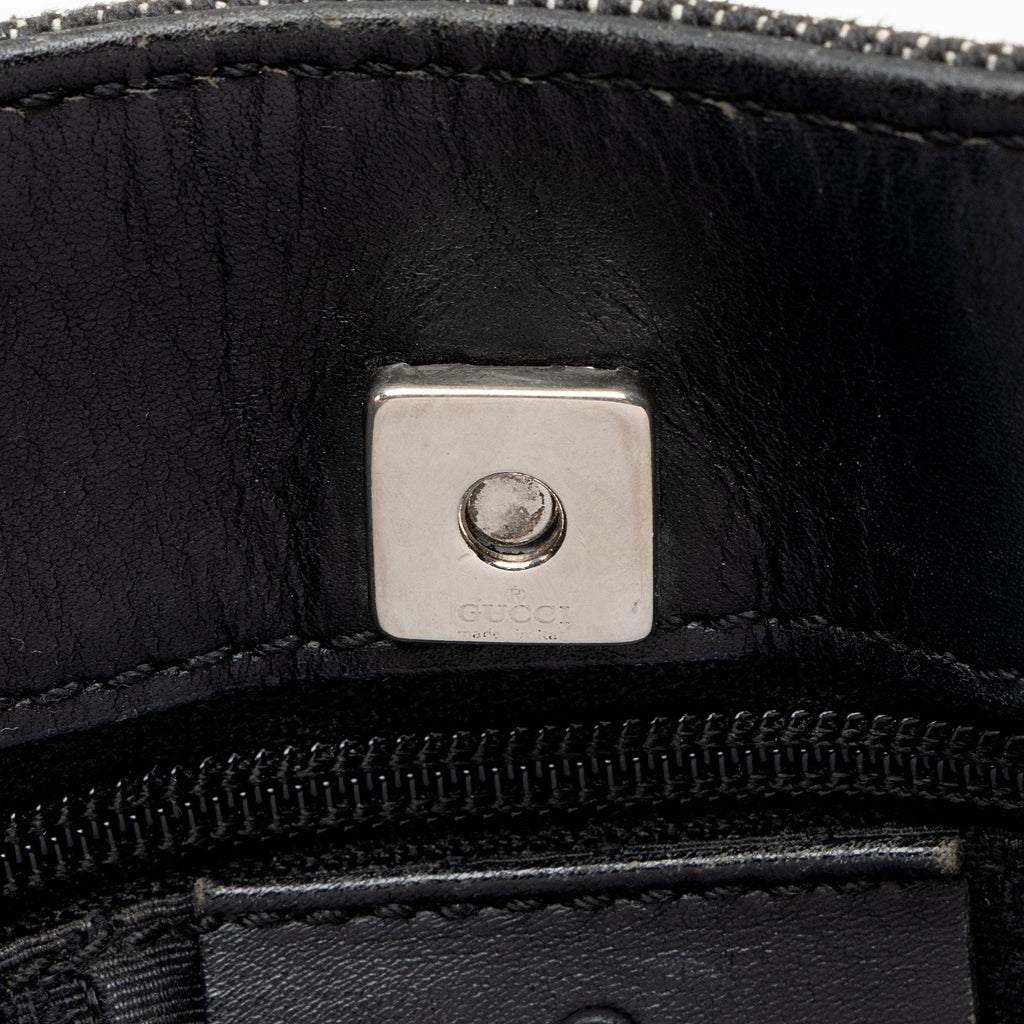 Gucci Vintage Denim Web Tote