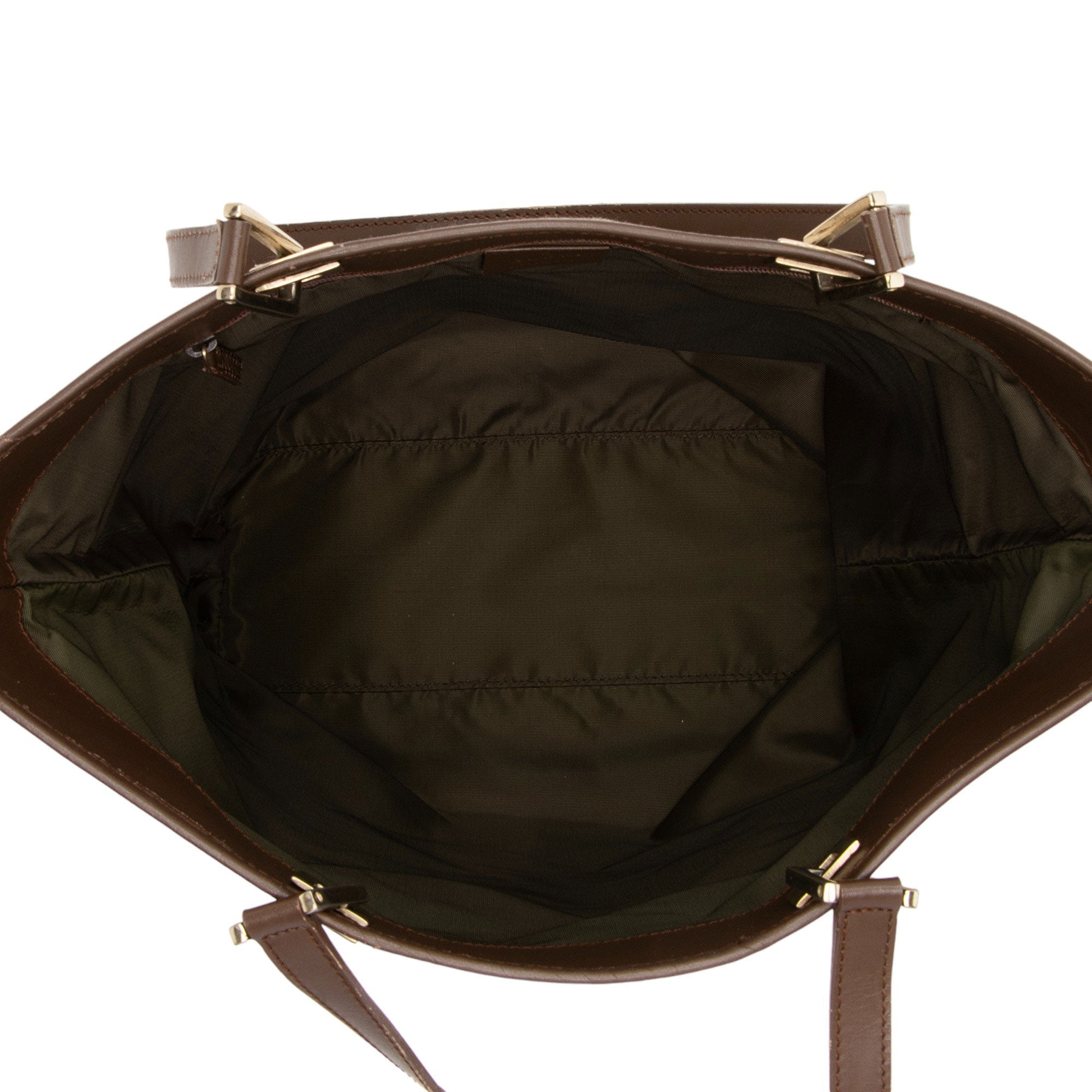 Gucci Vintage GG Canvas Bucket Large Tote (SHF-yDNneA)