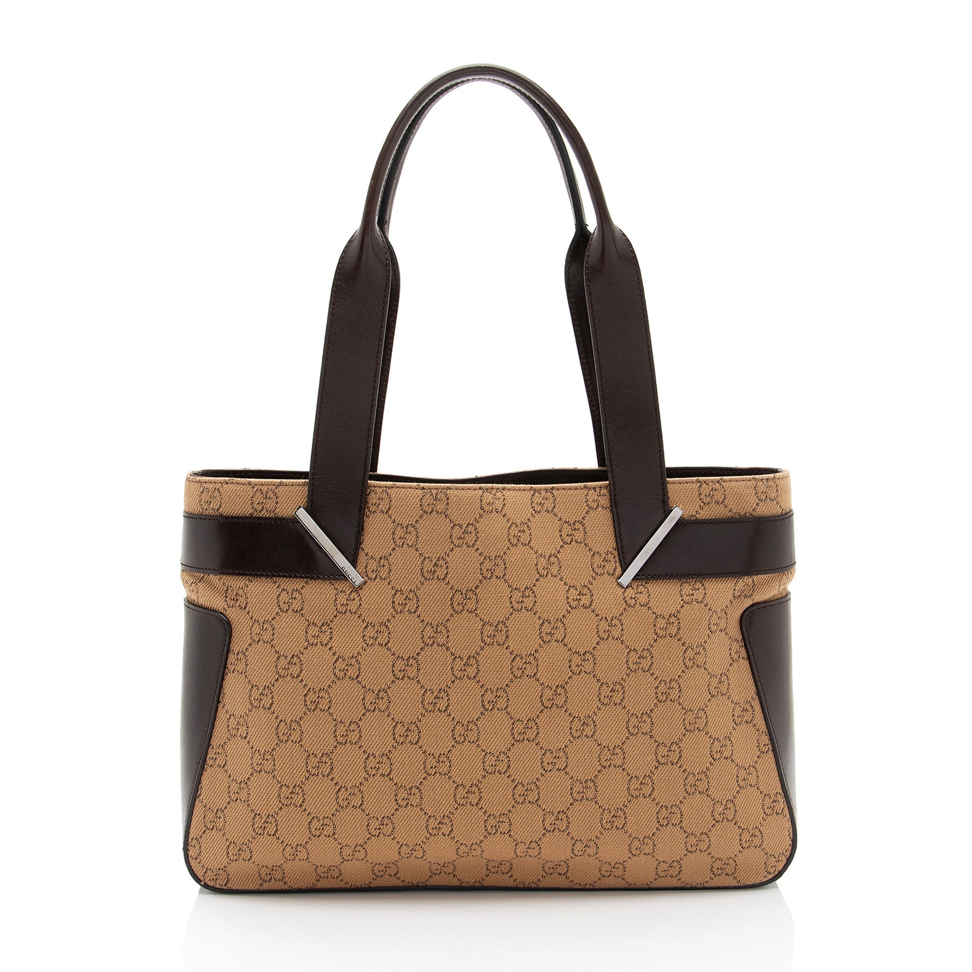 Gucci Vintage GG Denim Tote (SHF-eNUWZP)