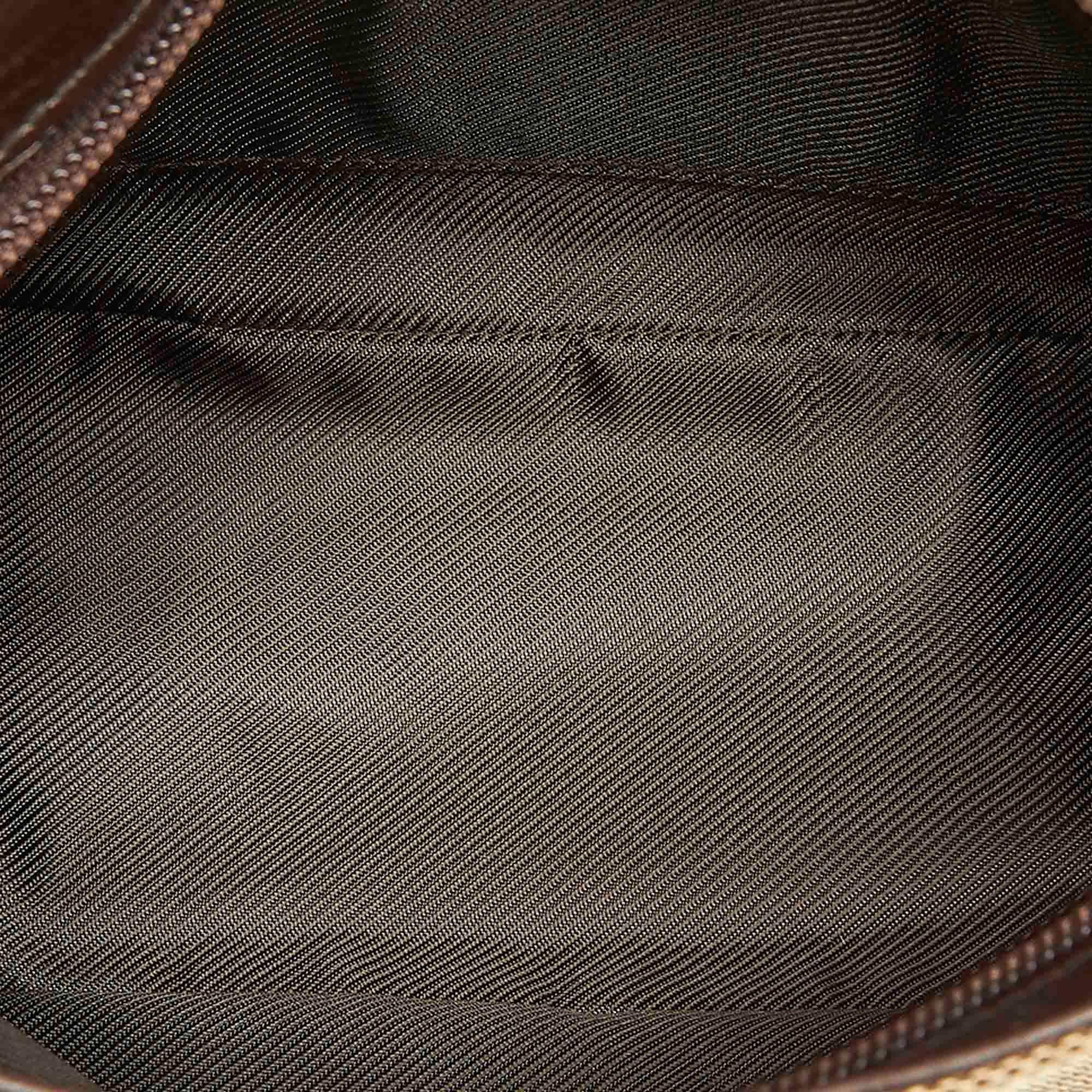 Gucci Web Canvas Baguette (SHG-24596)