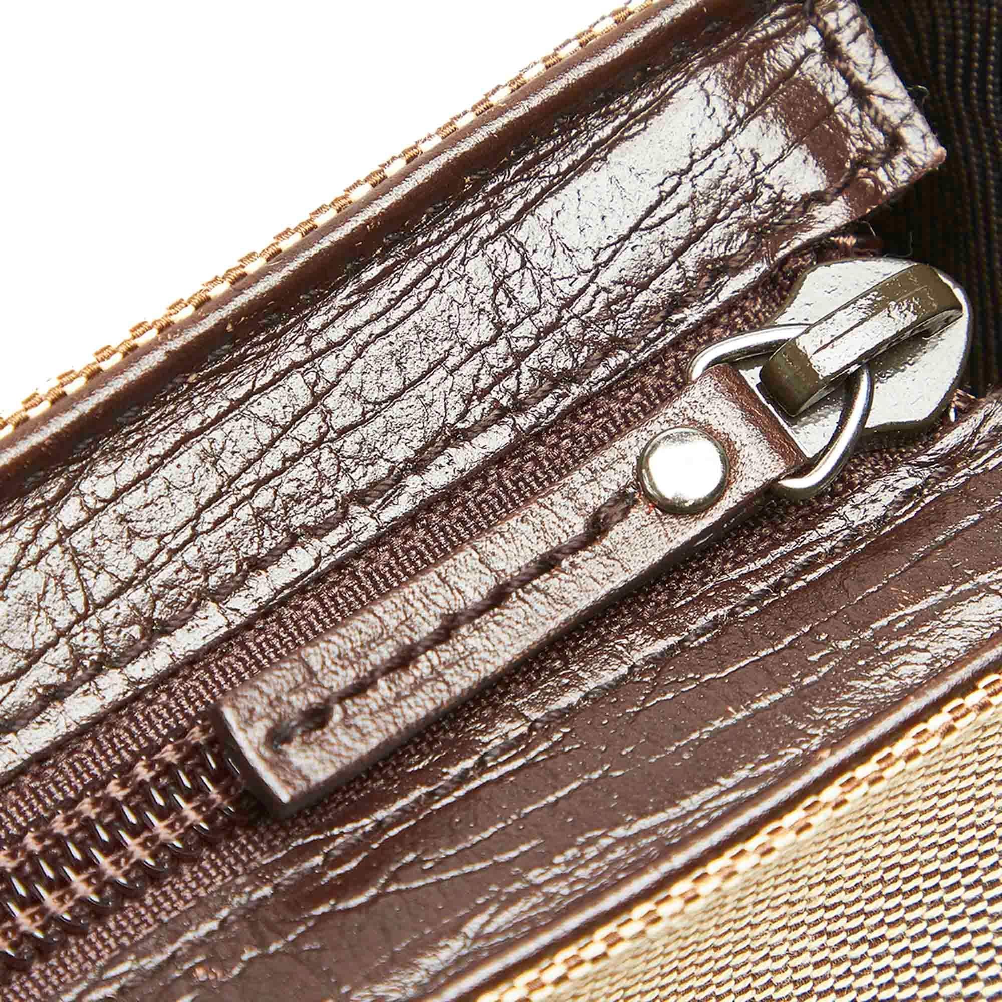 Gucci Web Canvas Baguette (SHG-31873)