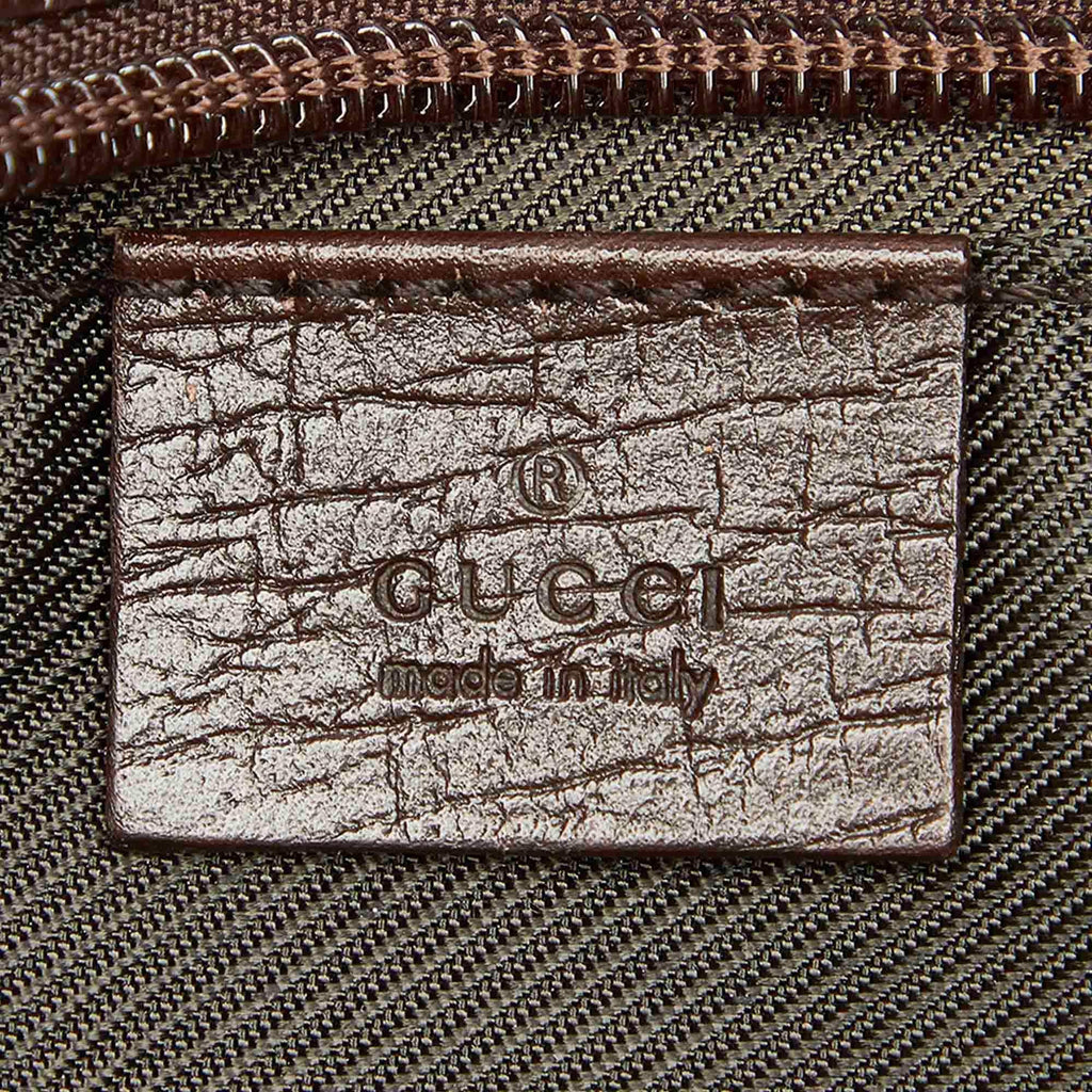 Gucci Web Canvas Baguette (SHG-31873)