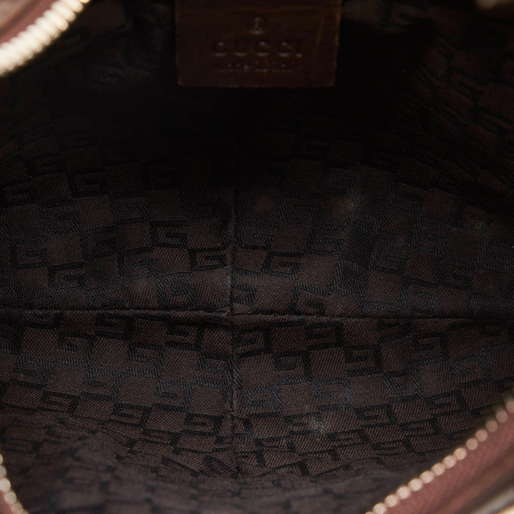 Gucci Web Canvas Reins Hobo Bag (SHG-30974)