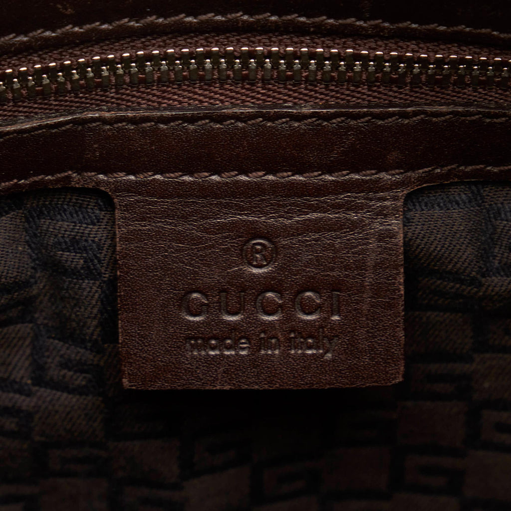 Gucci Web Canvas Reins Hobo Bag (SHG-30974)