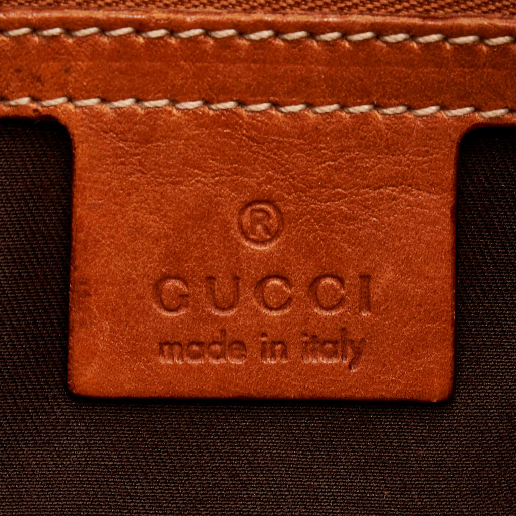 Gucci Web Canvas Reins Shoulder Bag (SHG-33211)
