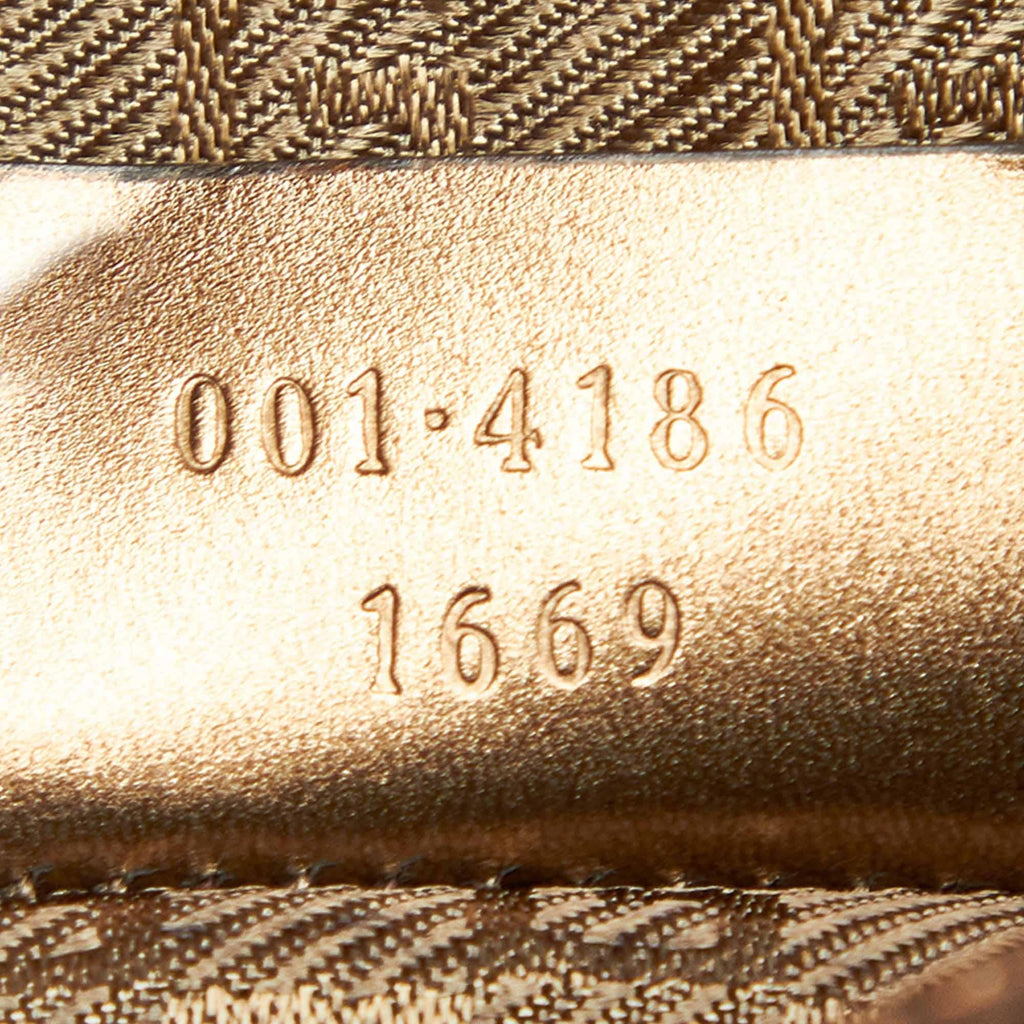 Gucci Web Canvas Shoulder Bag (SHG-32365)