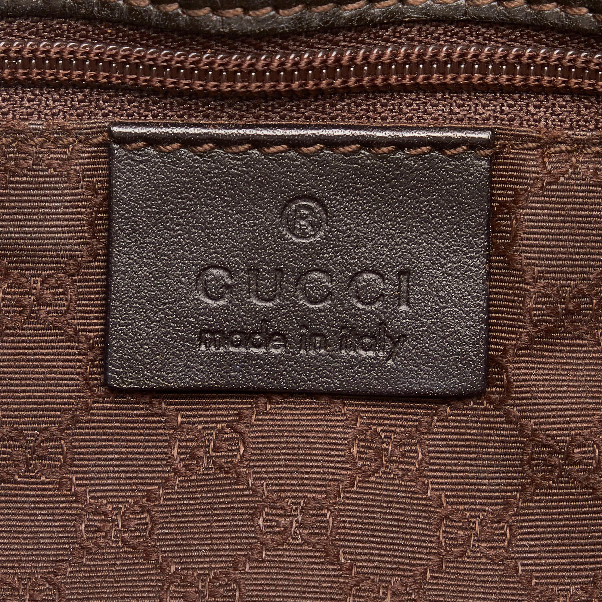 Gucci Web Canvas Shoulder Bag (SHG-32940)
