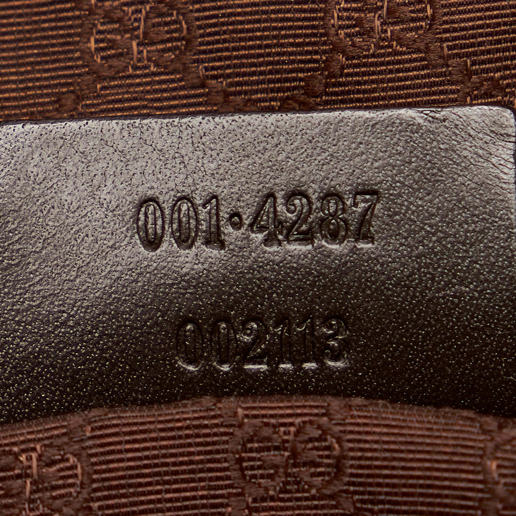 Gucci Web Canvas Shoulder Bag (SHG-34179)