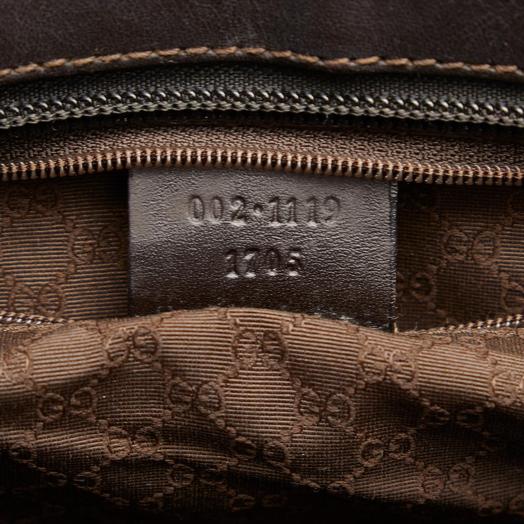 Gucci Web Canvas Tote Bag (SHG-qyC5YN)