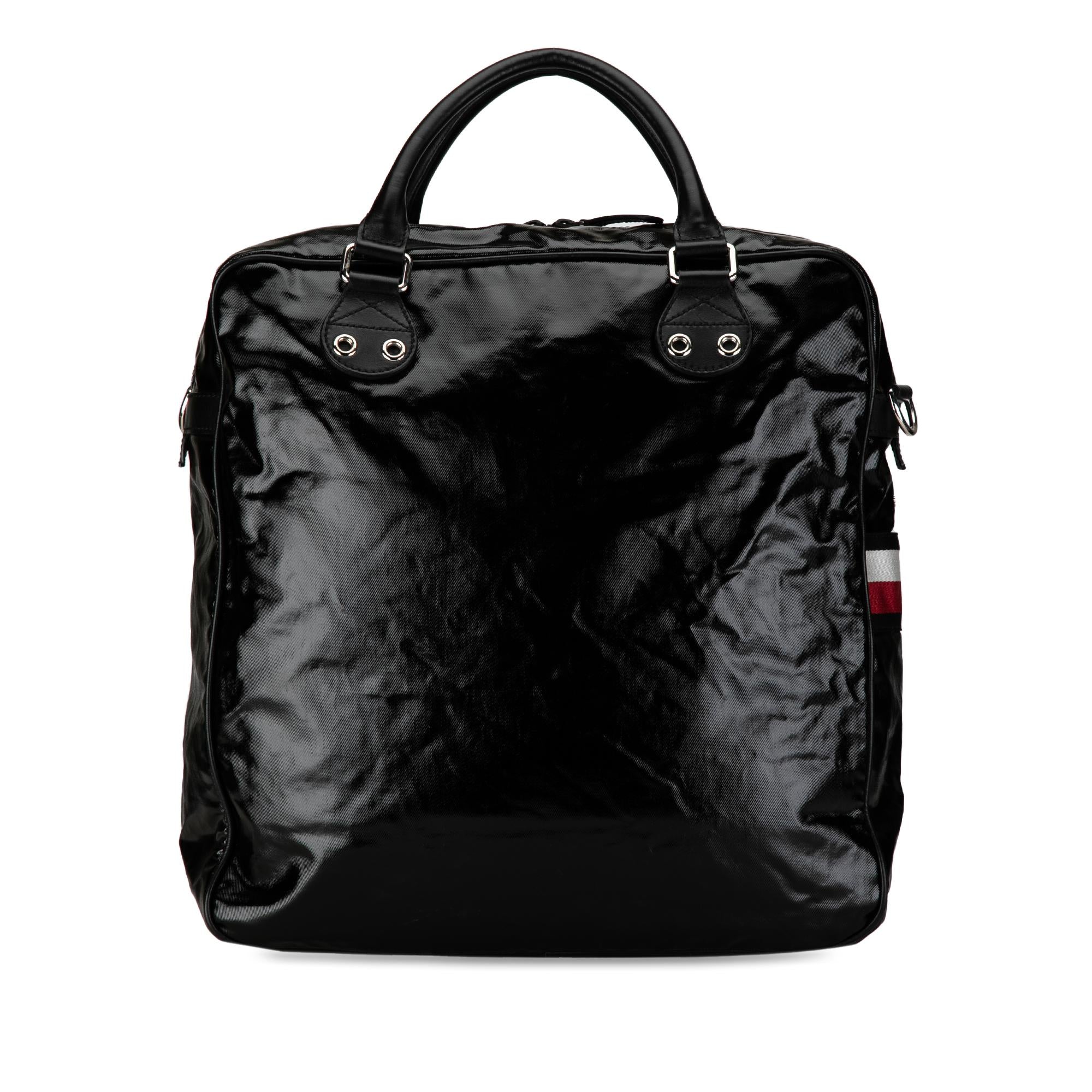 Gucci Web Coated Canvas Satchel (SHG-rARBOf)