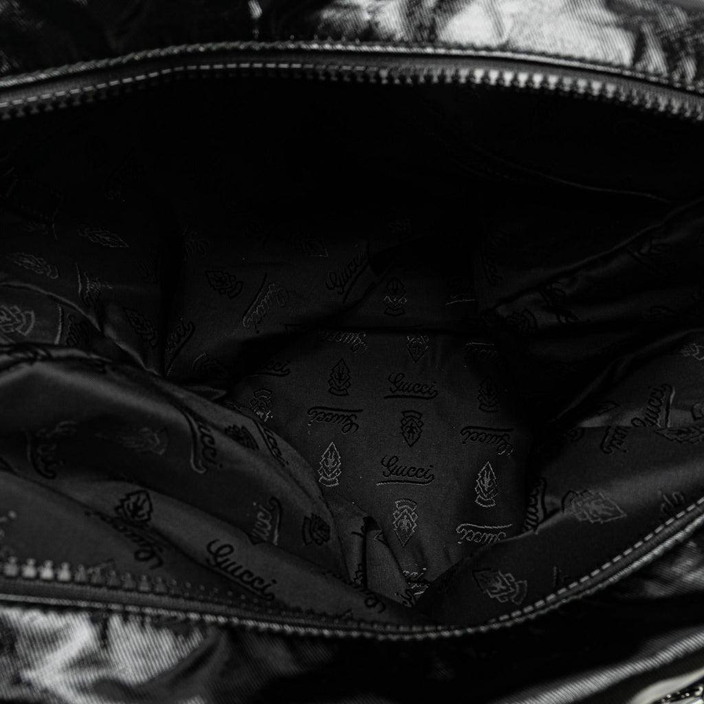 Gucci Web Coated Canvas Satchel (SHG-rARBOf)