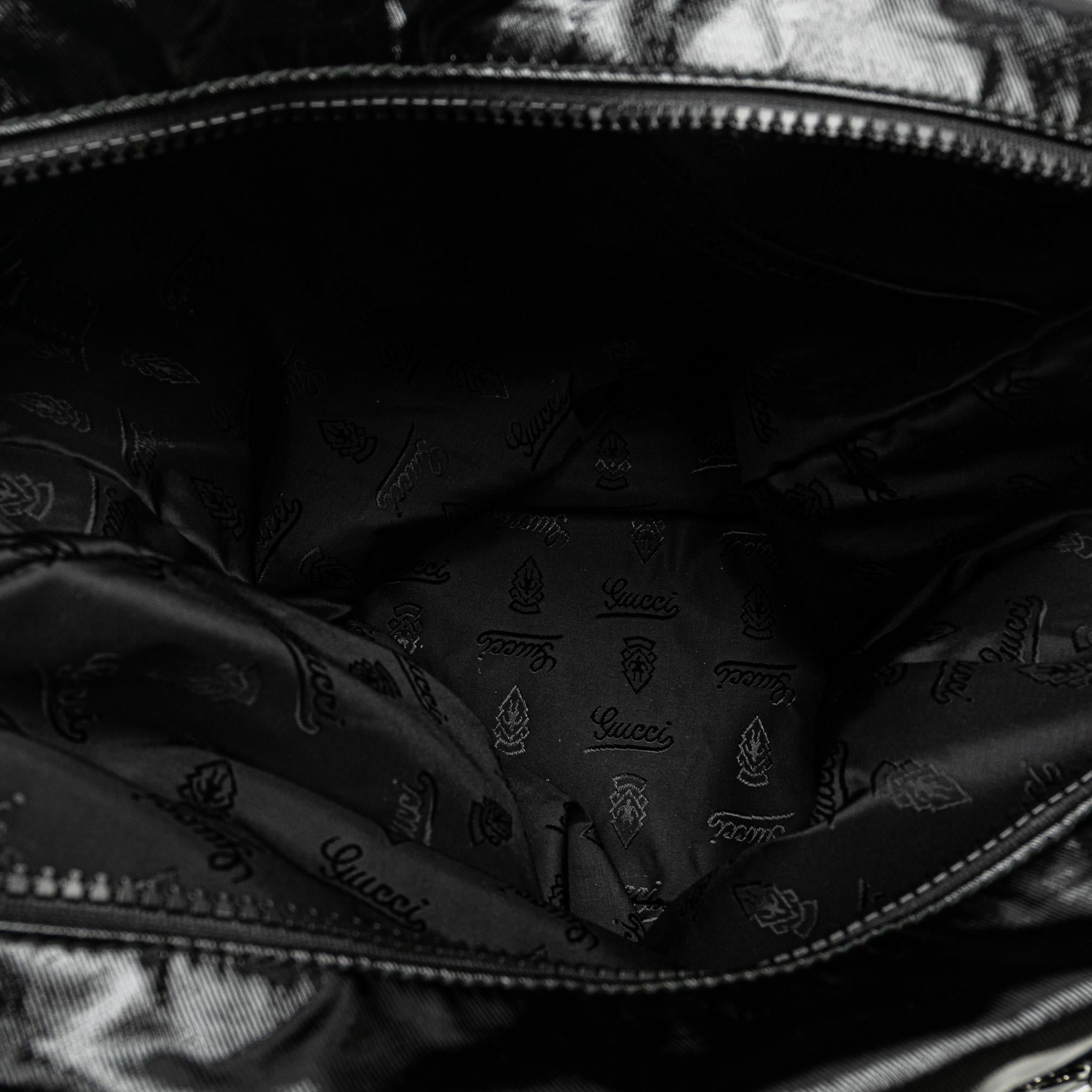 Gucci Web Coated Canvas Satchel (SHG-1WQEfr)