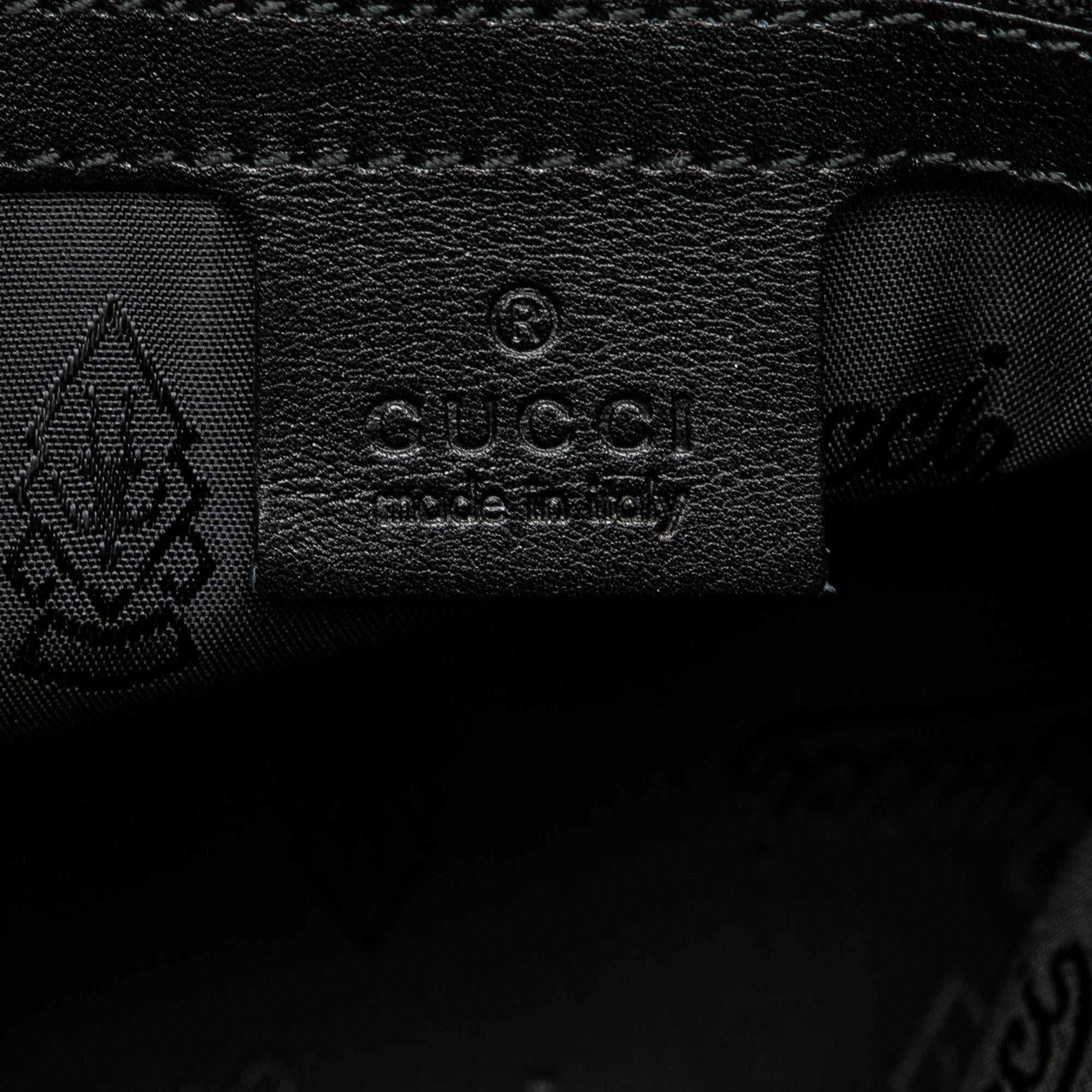 Gucci Web Coated Canvas Satchel