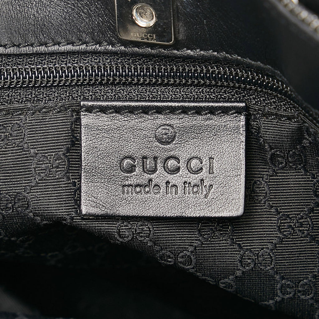 Gucci Web Denim Handbag (SHG-mvpGGk)